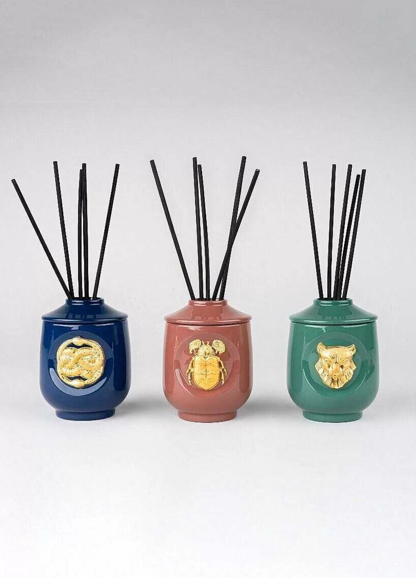 Lladró Lynx Perfume Diffuser Luxurious Animals. Redwood Fire Scent^ Gifts