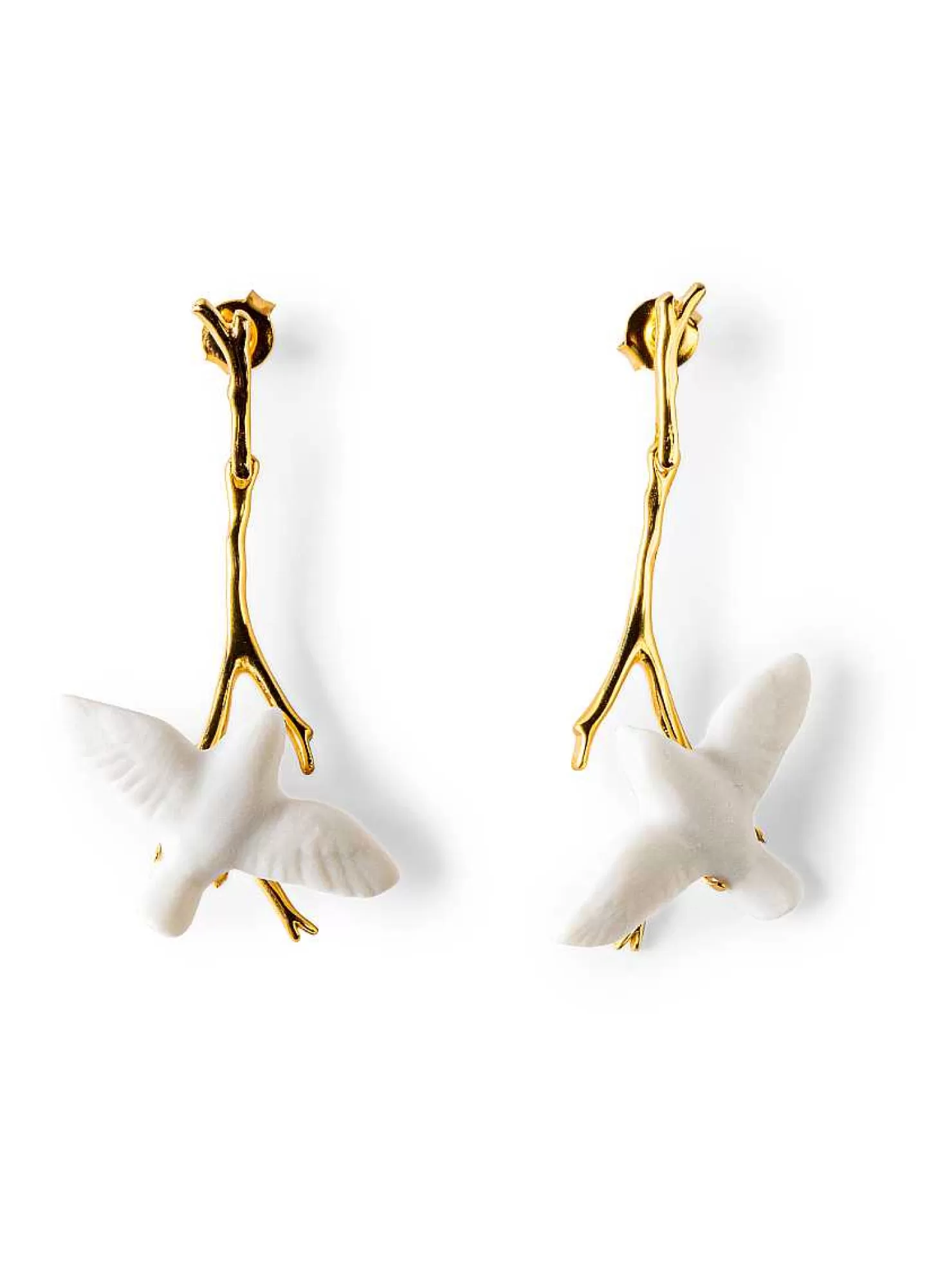 Lladró Magic Forest Long Earrings Type 613^ Jewelry