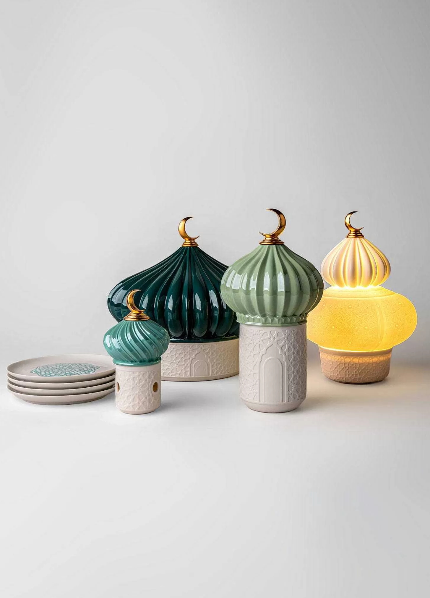 Lladró Majestic Nights Box With Plates^ Gifts