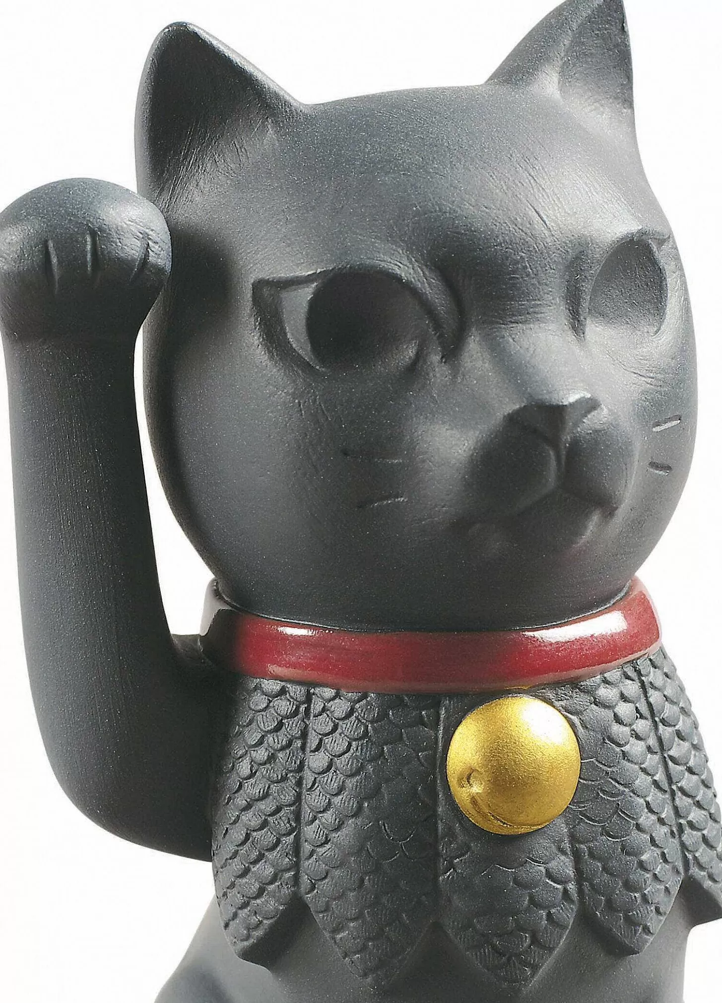 Lladró Maneki Neko Figurine^ Japanese Culture