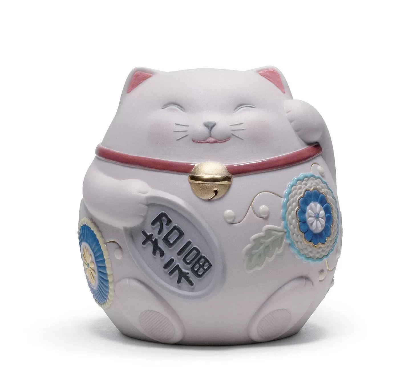 Lladró Maneki Neko Iii Figurine^ Japanese Culture