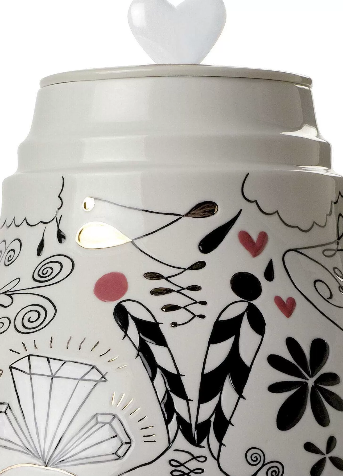 Lladró Medium Conversation Vase. Limited Edition^ Design