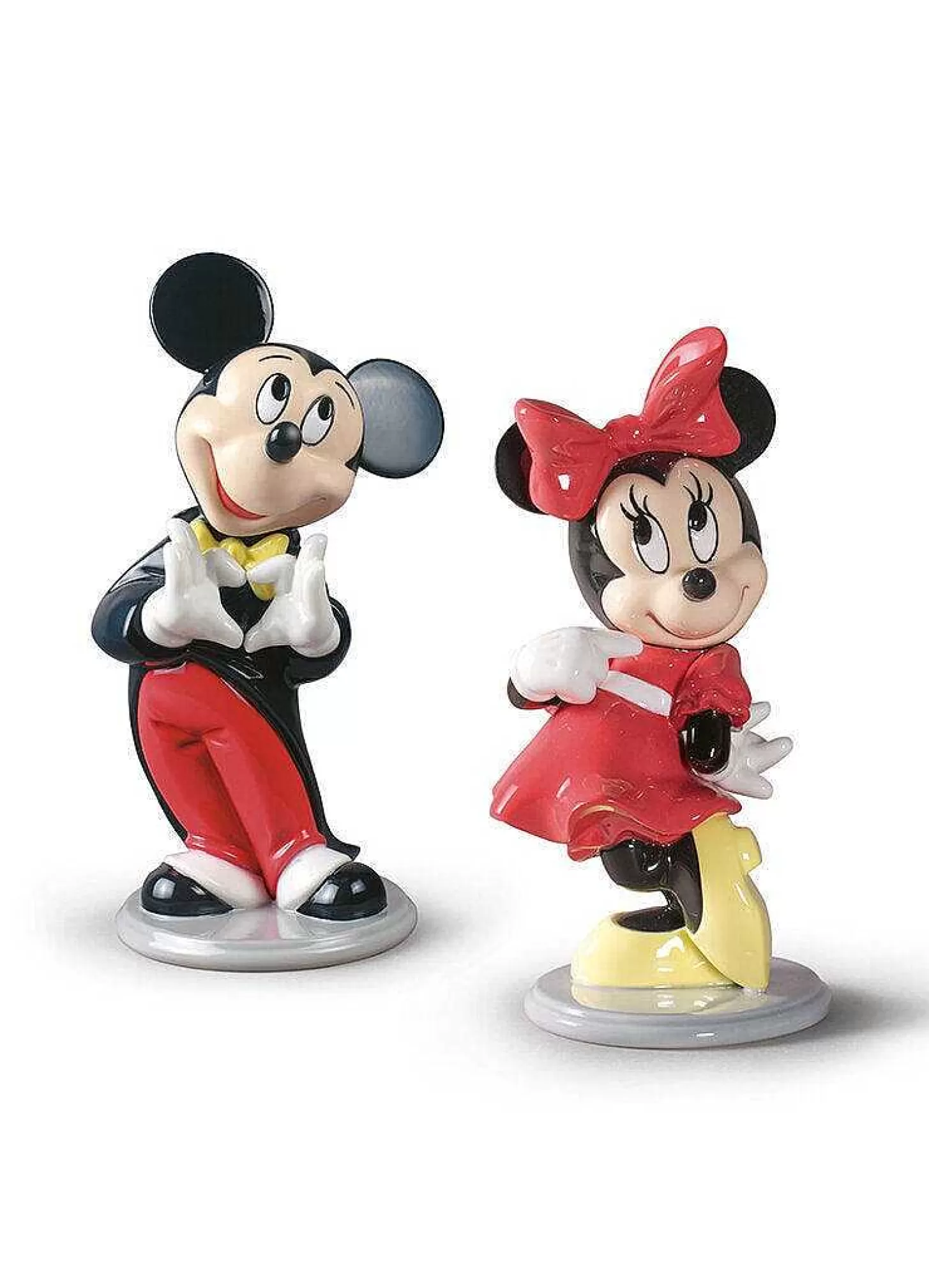 Lladró Mickey And Minnie Set^ Disney