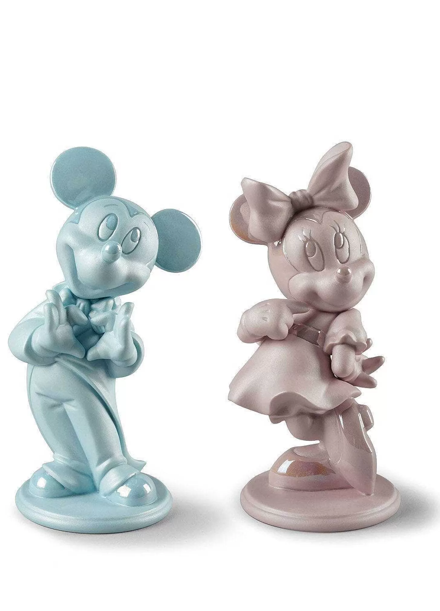 Lladró Mickey Mouse Figurine. Blue^ Design
