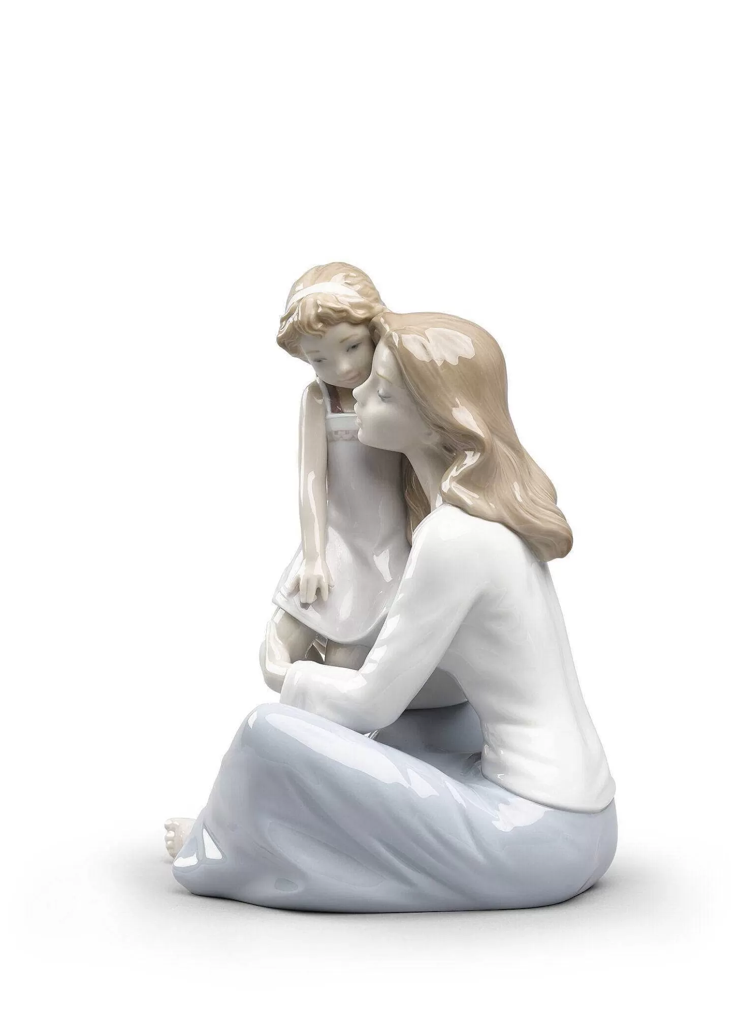 Lladró Mommy'S Little Girl Mother Figurine^ Heritage