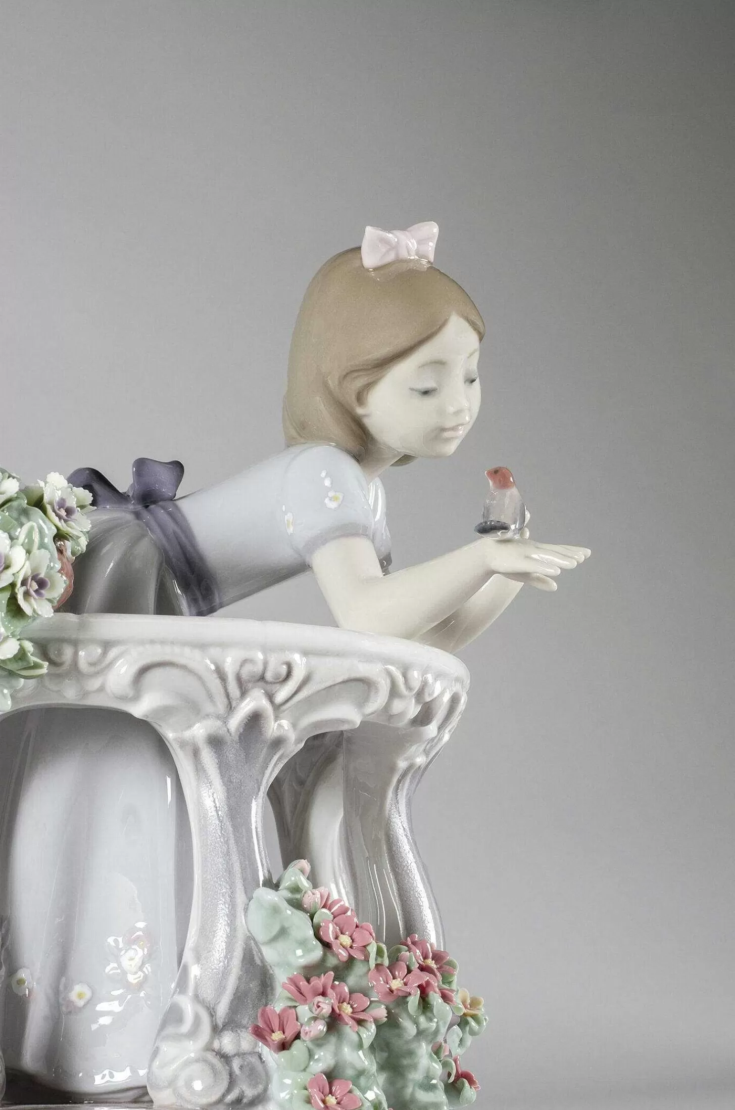 Lladró Morning Song Girl Figurine. Special Edition^ Children
