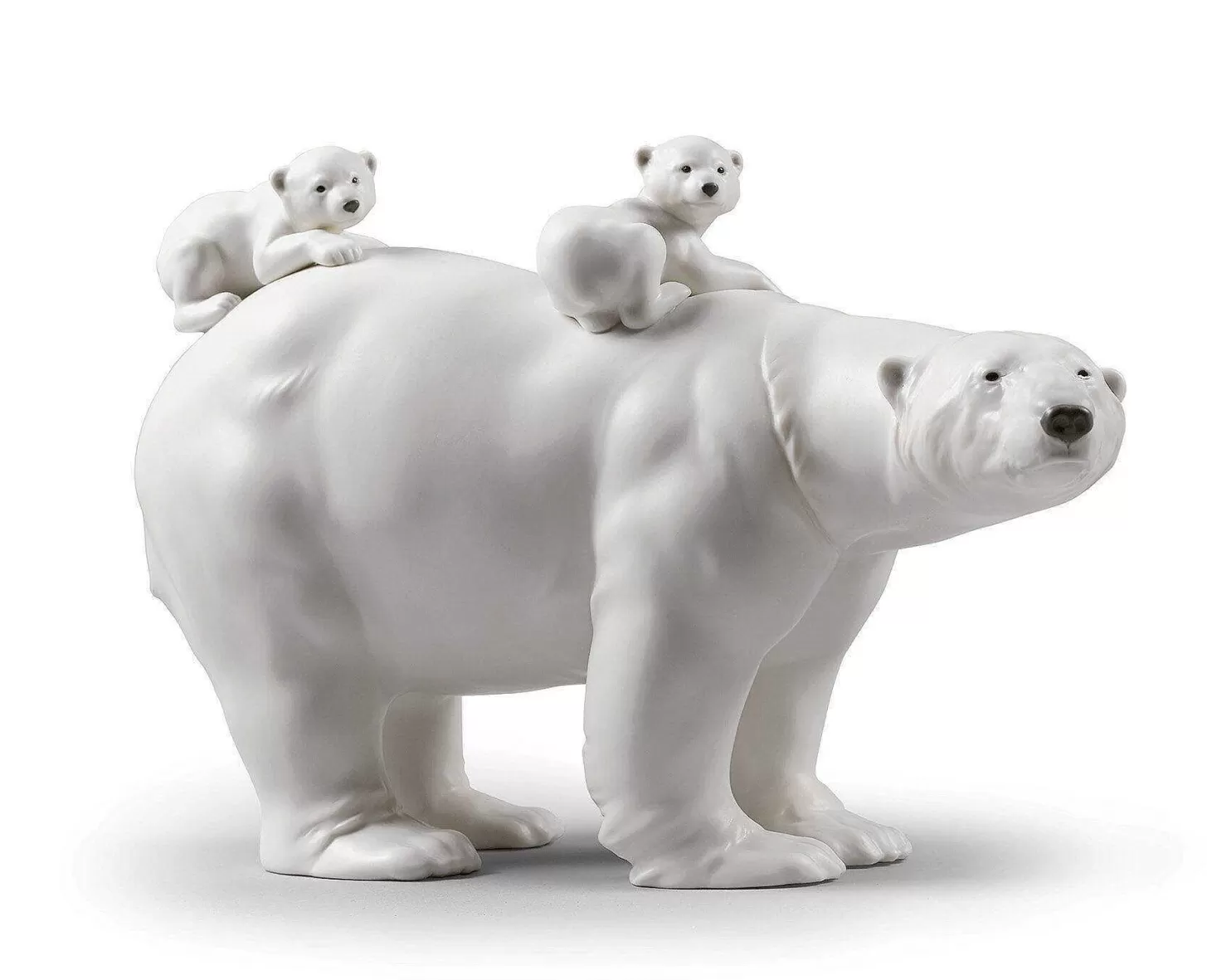 Lladró Mummy Bear And Babies Figurine^ Heritage