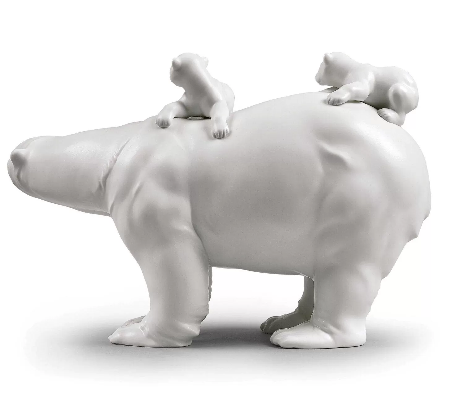 Lladró Mummy Bear And Babies Figurine^ Heritage