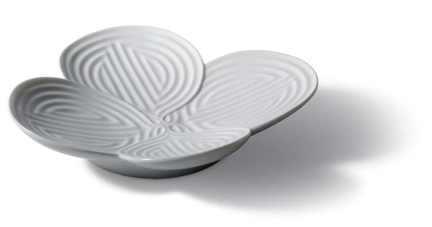 Lladró Naturofantastic Appetizer Plate. White^ Gifts