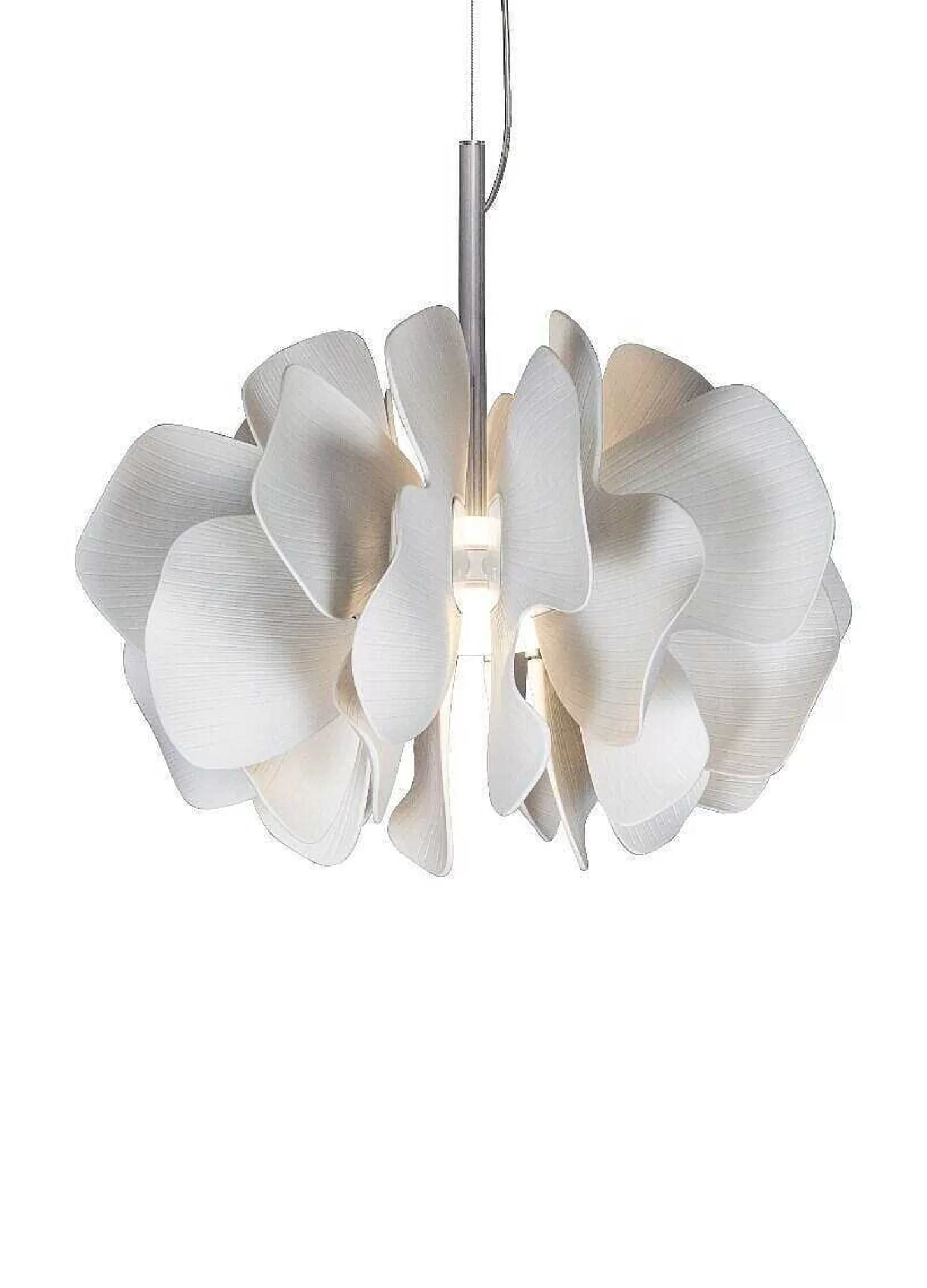Lladró Nightbloom Hanging Lamp 40Cm. White. (Us)^ Lighting