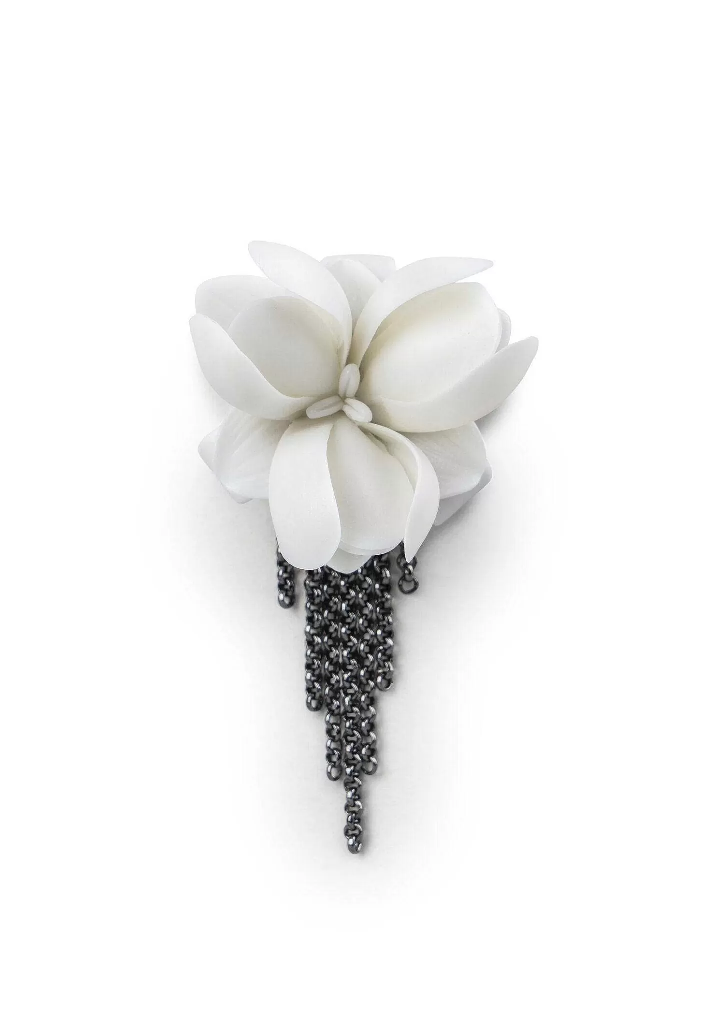 Lladró Orchid Brooch^ Jewelry