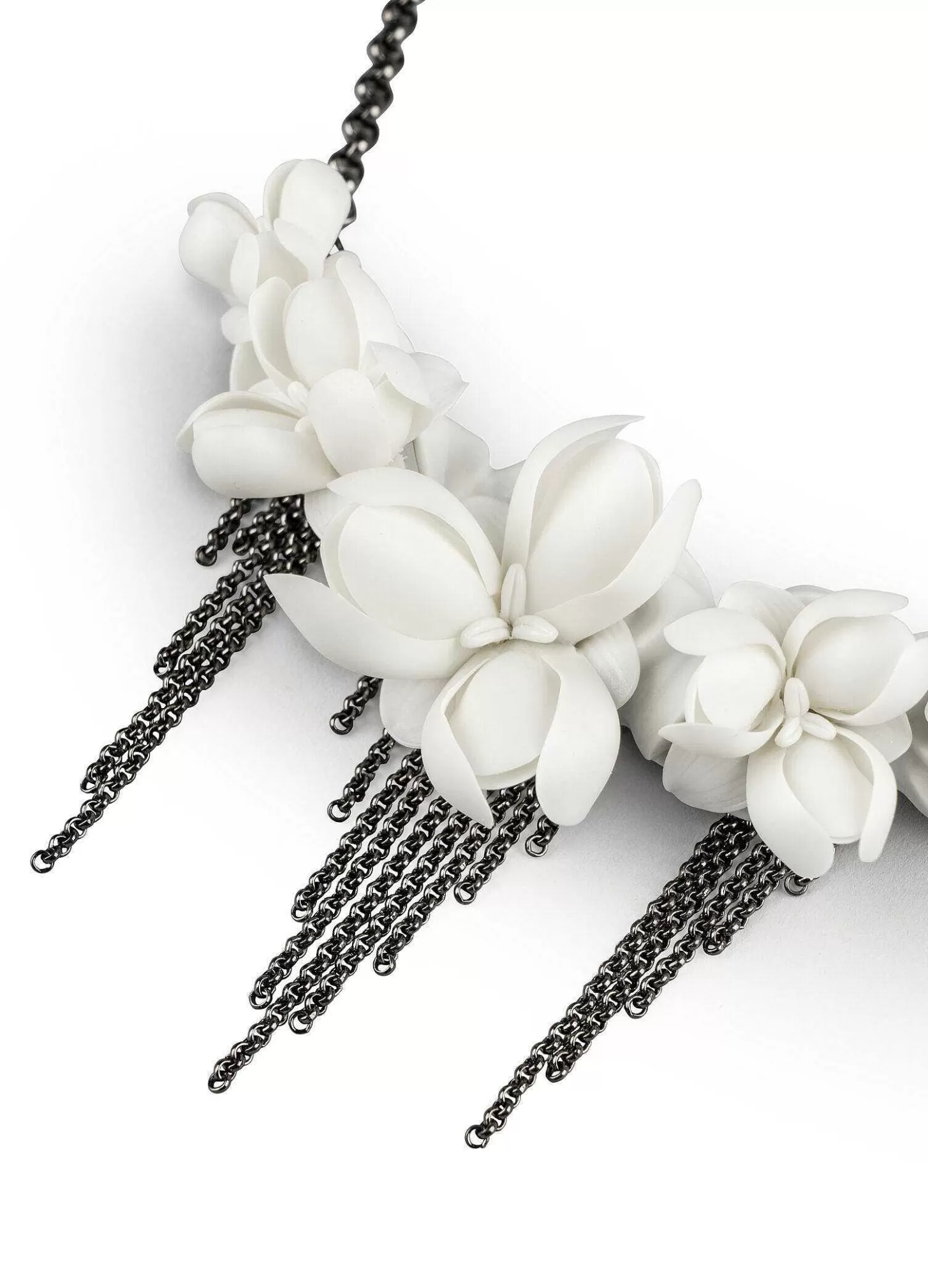 Lladró Orchid Necklace^ Jewelry