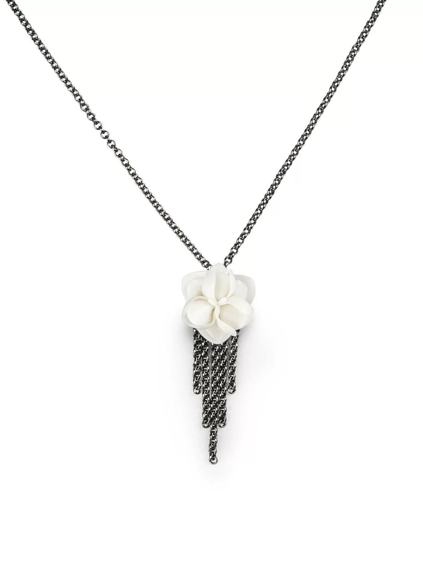 Lladró Orchid Pendant^ Jewelry