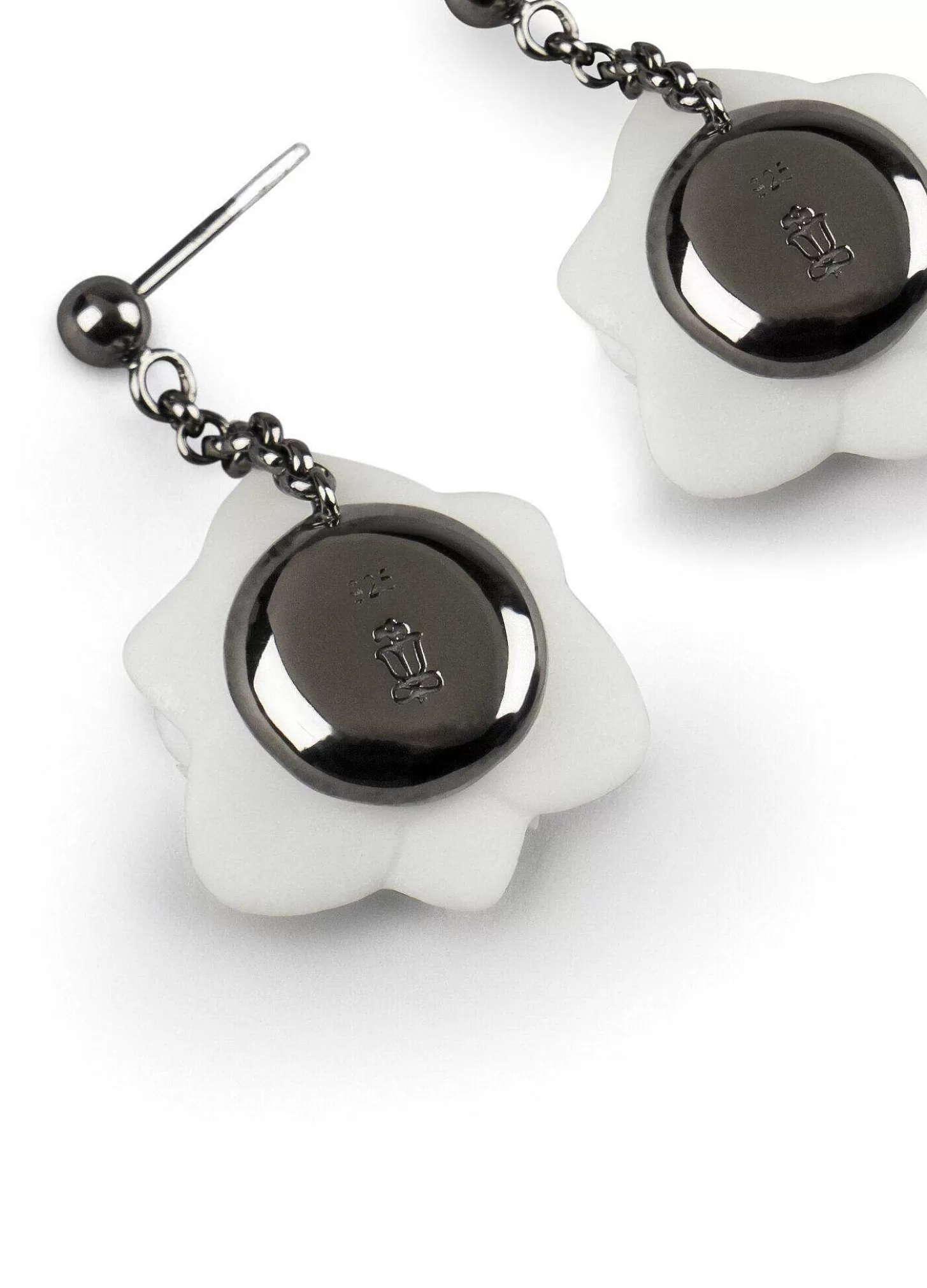 Lladró Orchid Short Earrings^ Jewelry