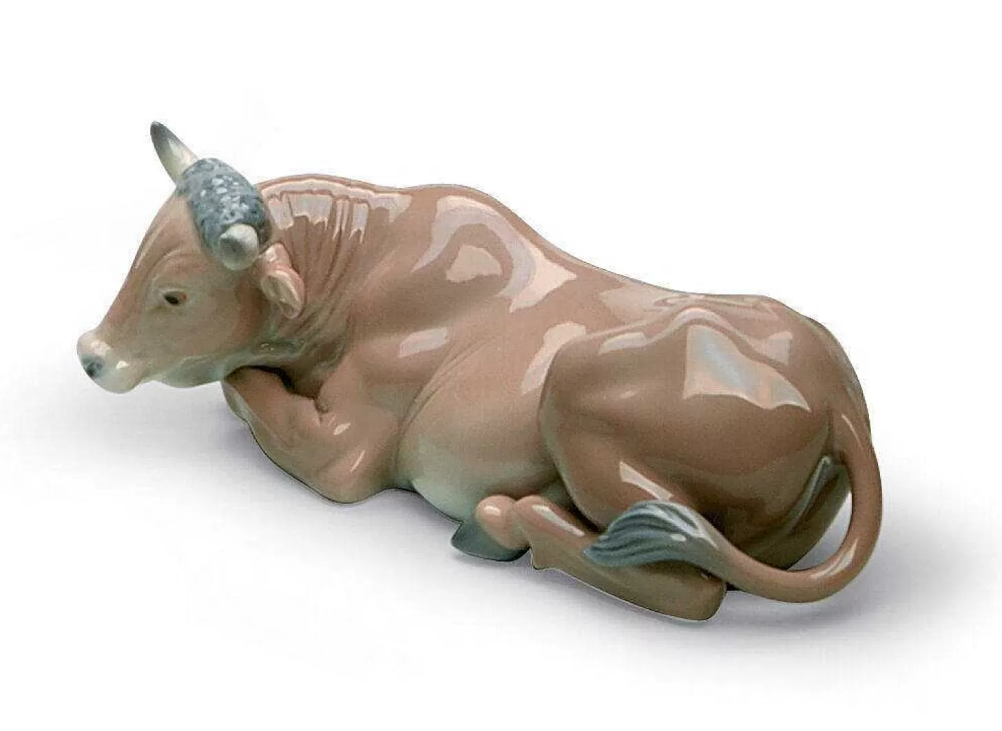 Lladró Ox Nativity Figurine^ Christianity