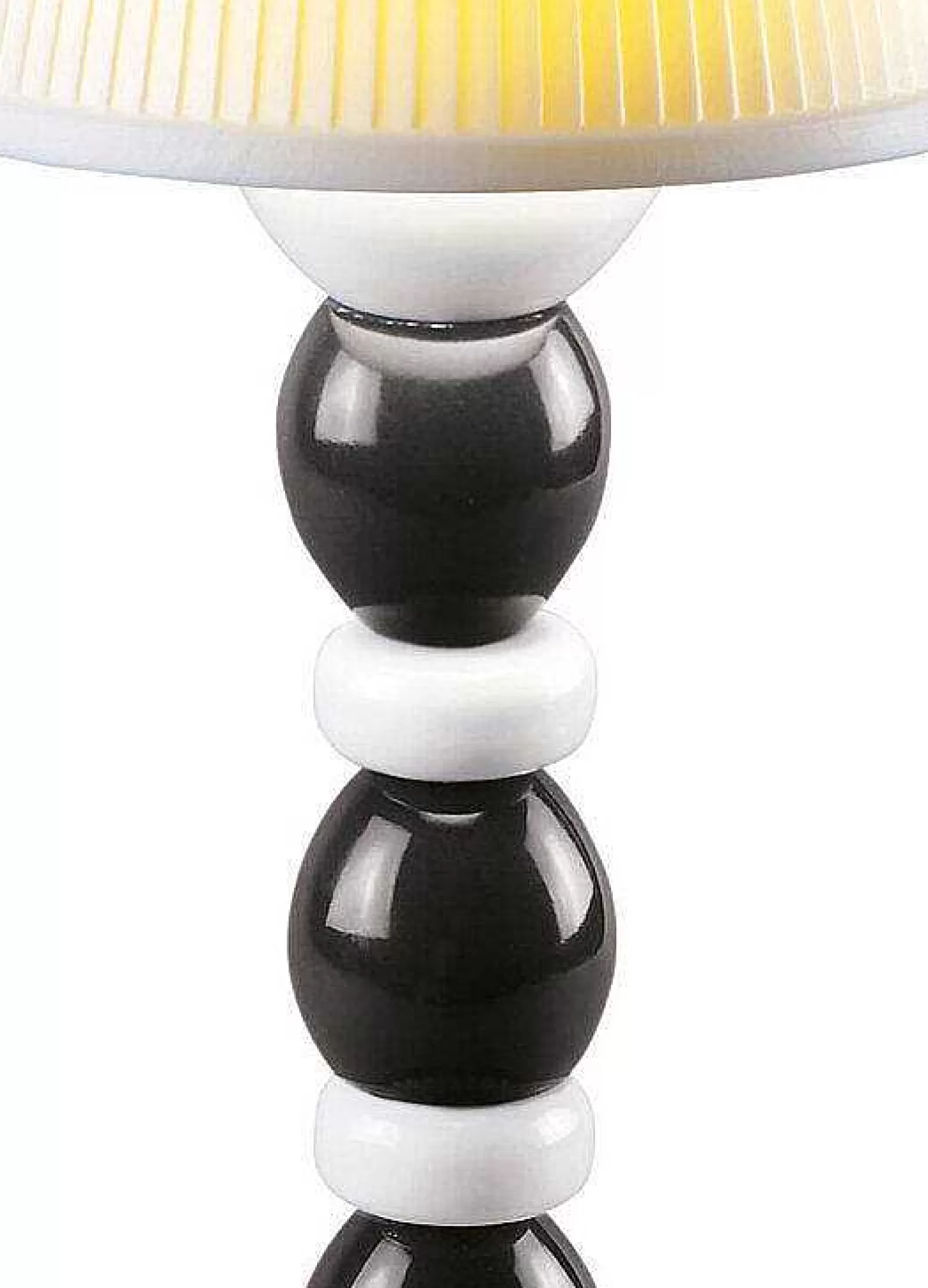 Lladró Palm Firefly Table Lamp. Black And White^ Lighting