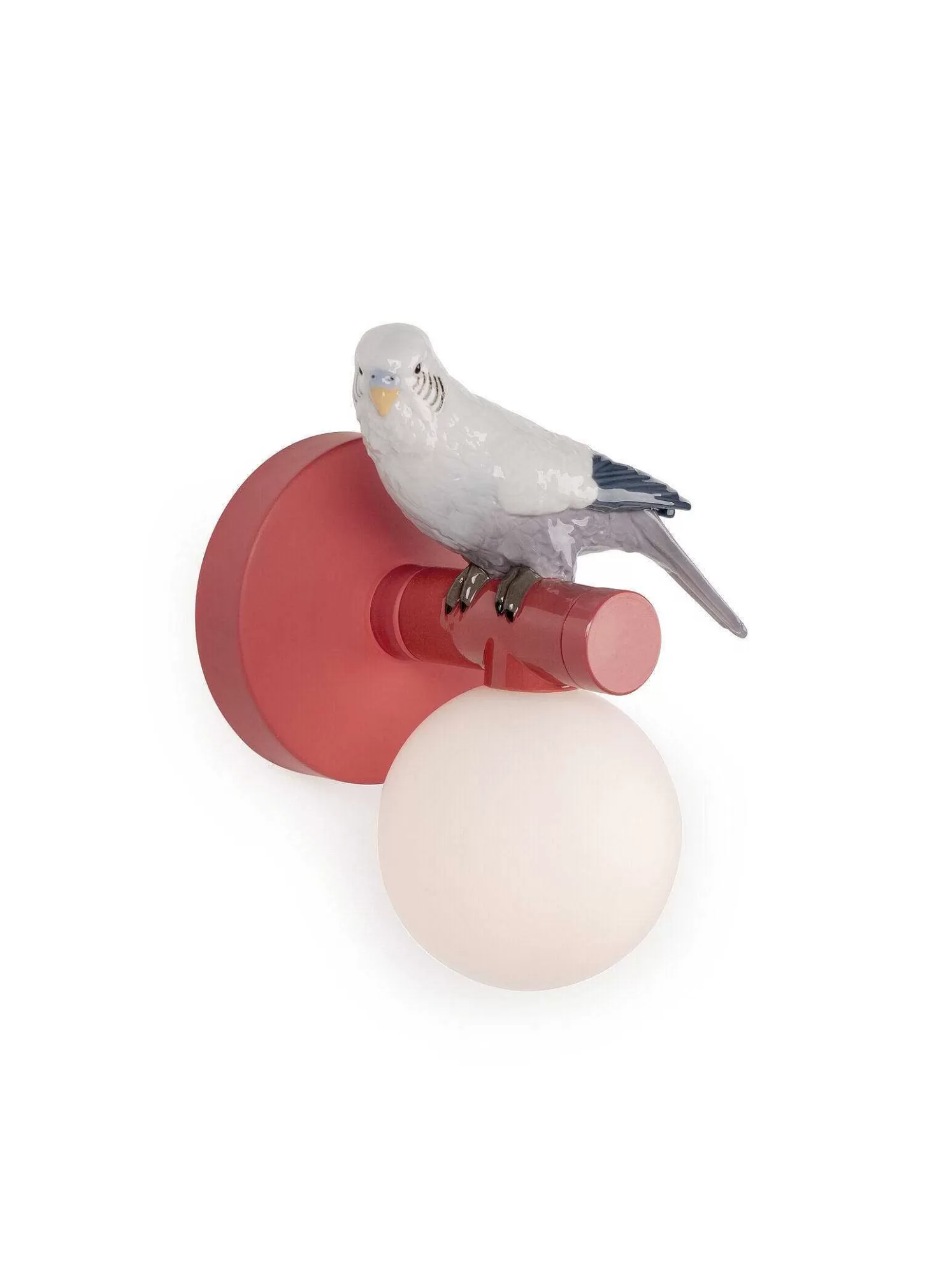 Lladró Parrot Wall Sconce. Left. (Us)^ The Parrot Party