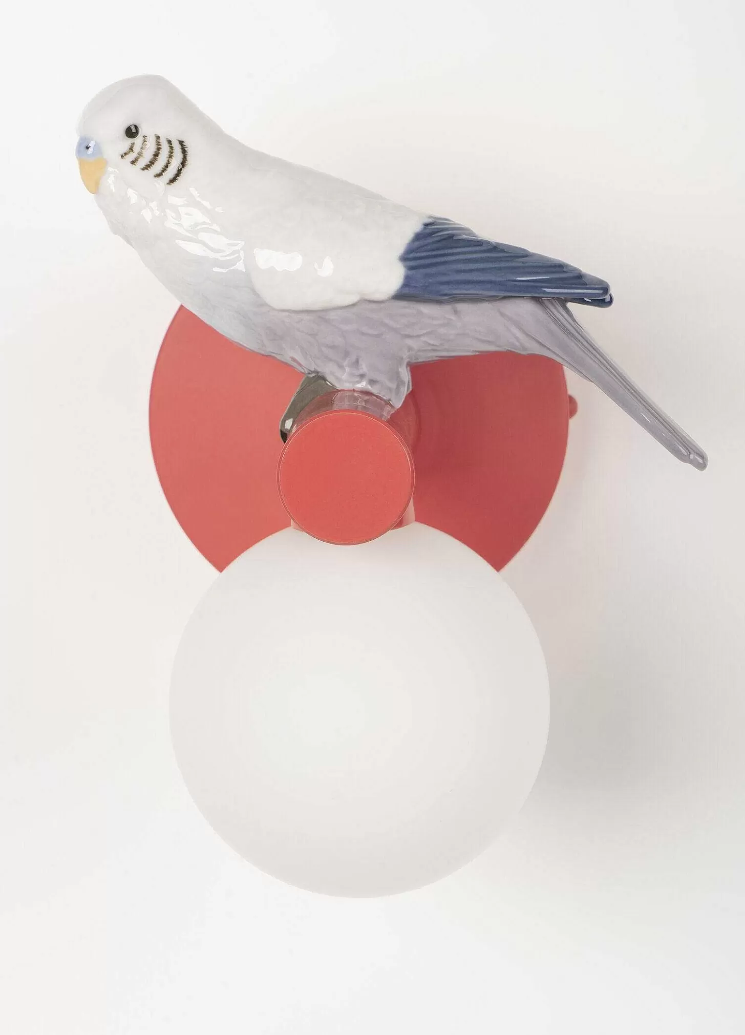 Lladró Parrot Wall Sconce. Left. (Us)^ The Parrot Party