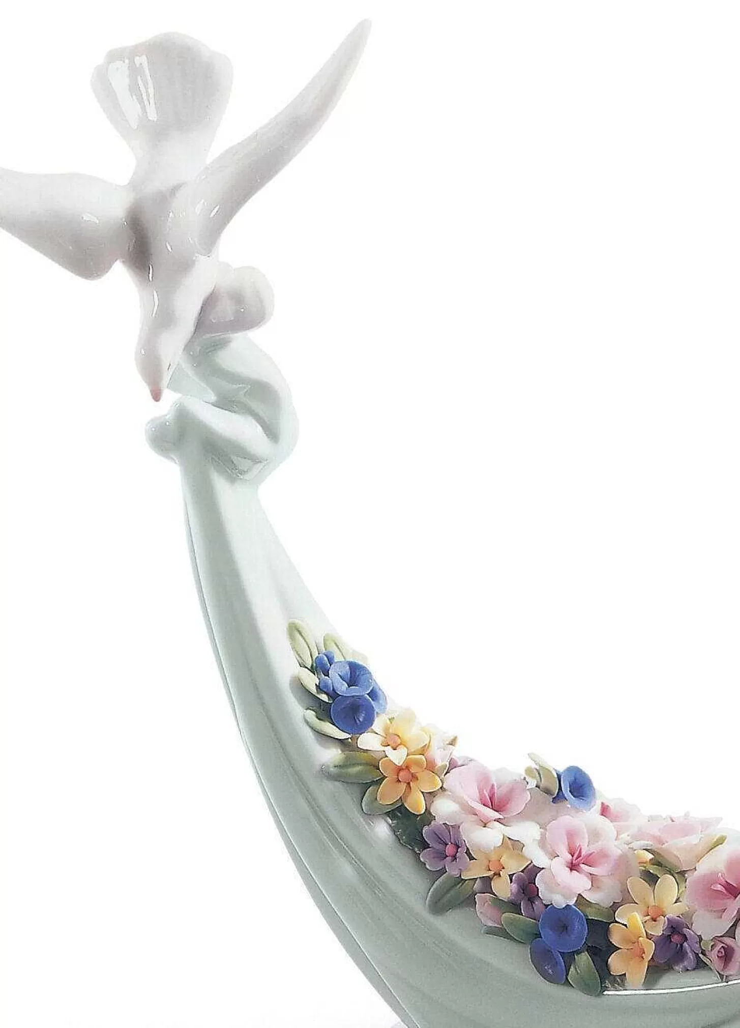 Lladró Petals Of Peace Doves Figurine^ Love