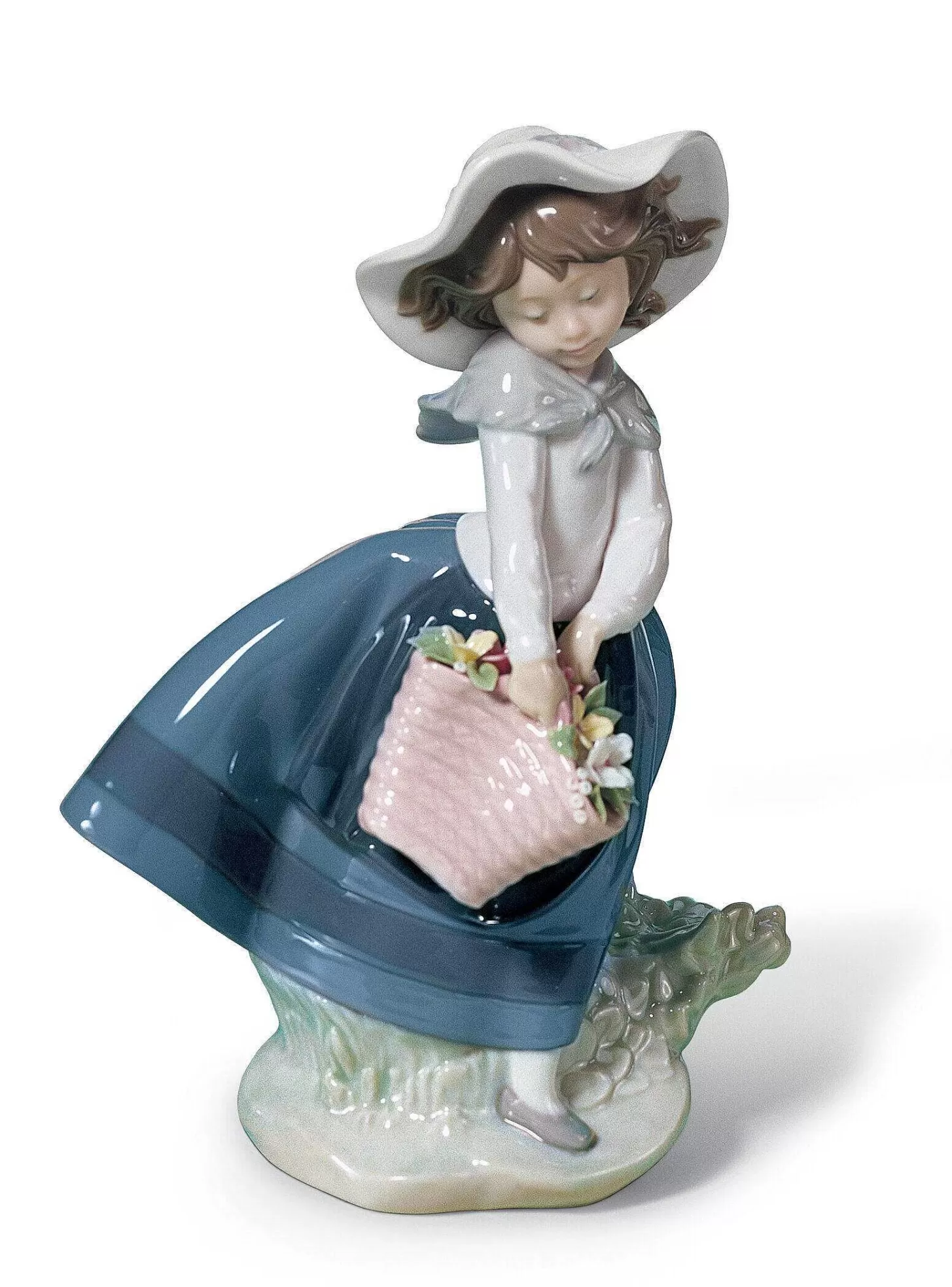 Lladró Pretty Pickings Girl Figurine^ Children