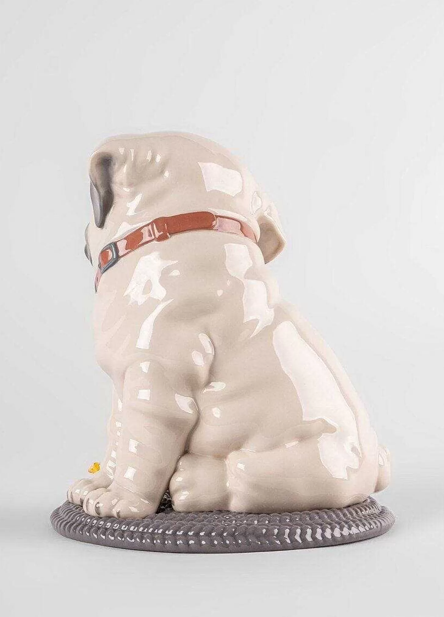 Lladró Puppie Pug Sculpture^ Heritage