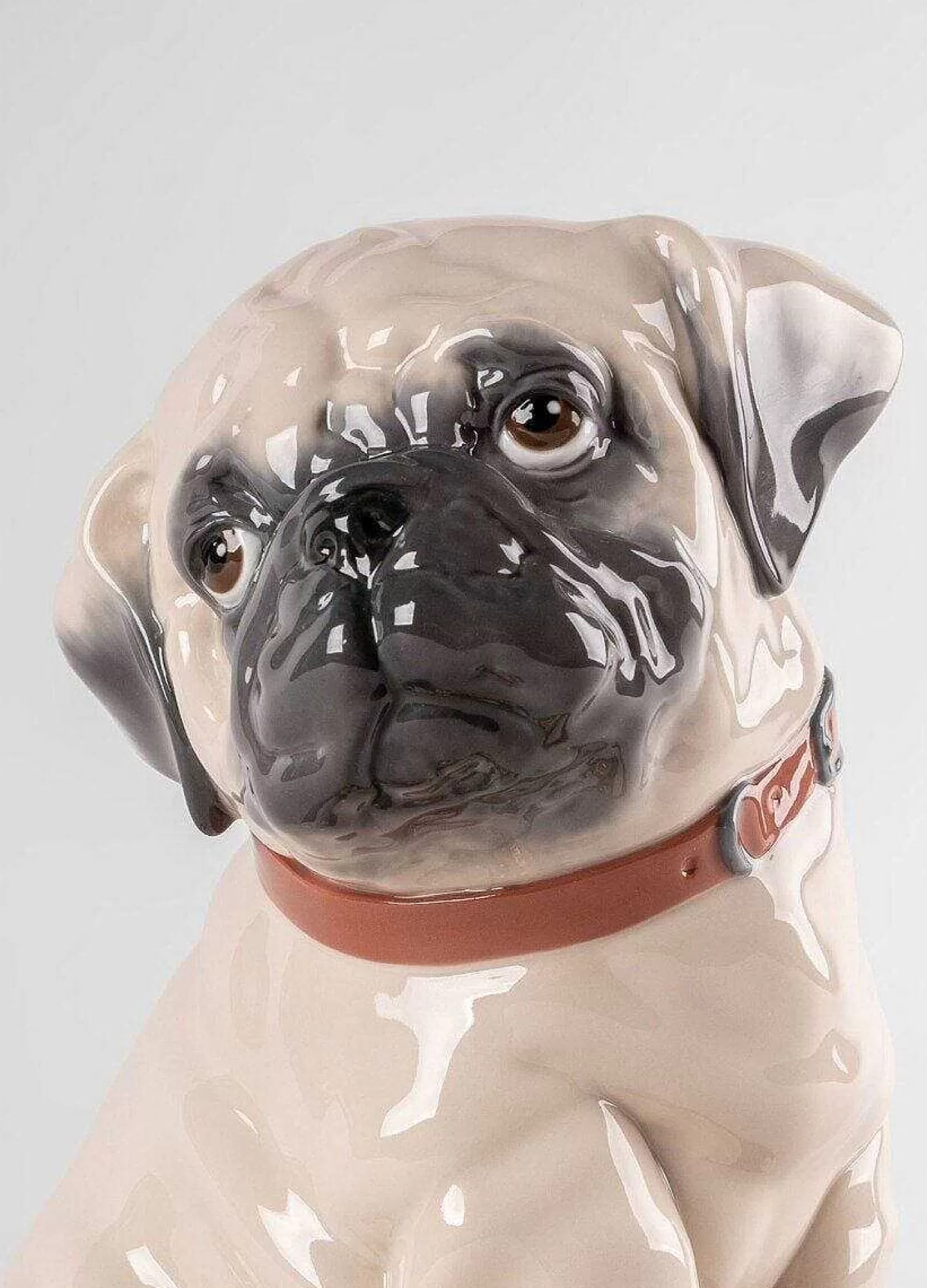 Lladró Puppie Pug Sculpture^ Heritage