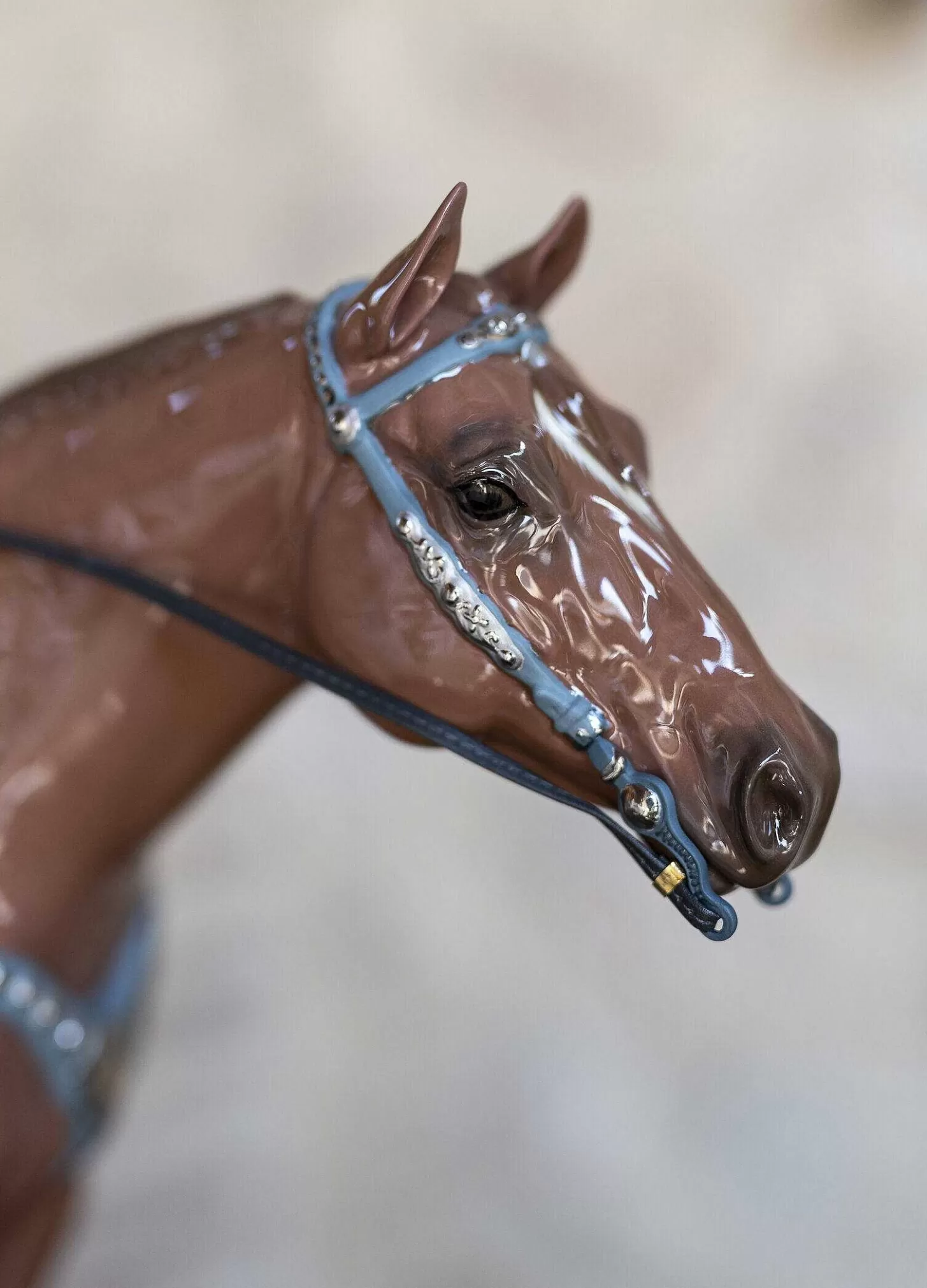 Lladró Quarter Horse Sculpture. Limited Edition^ High Porcelain