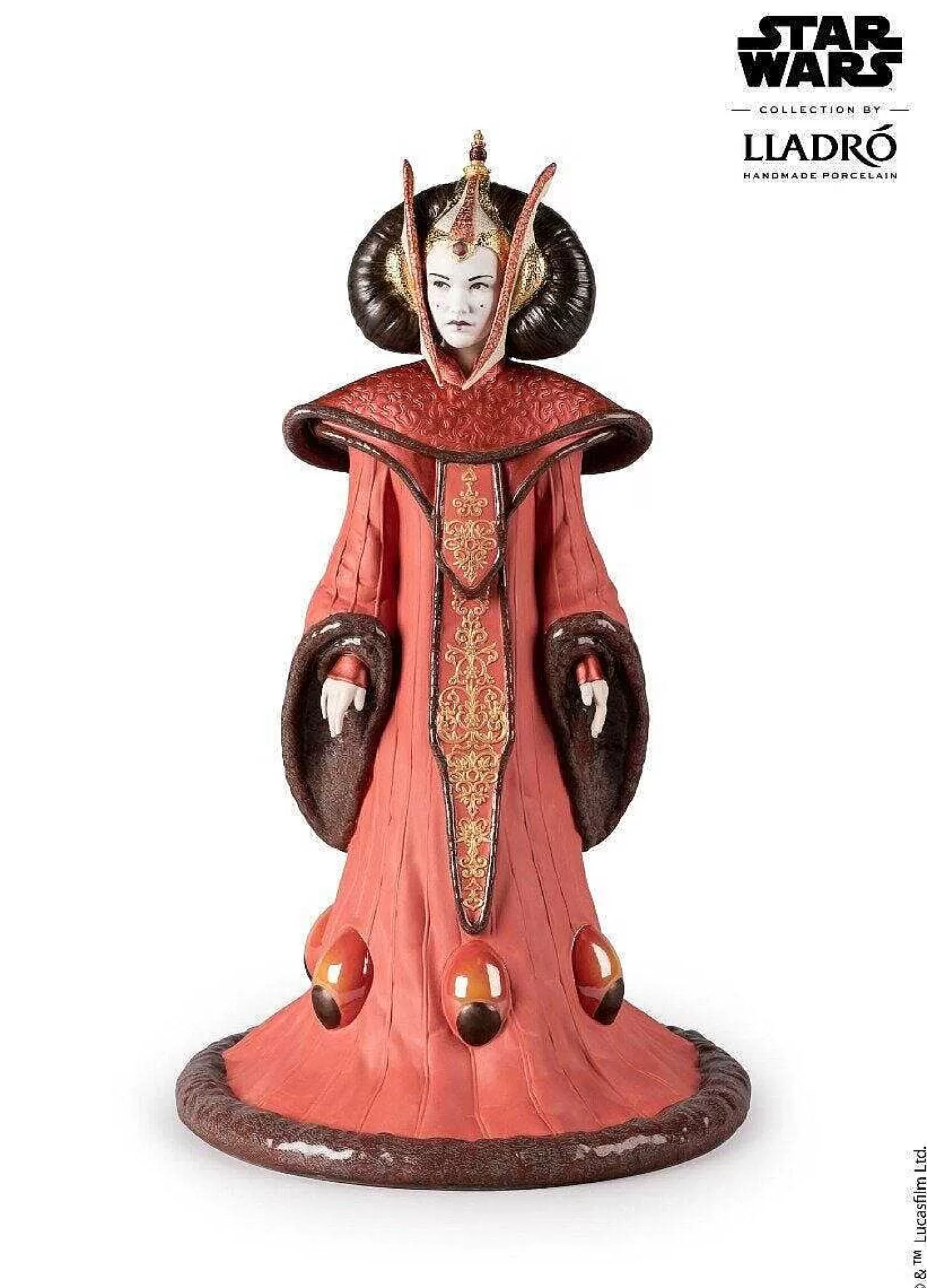 Lladró Queen Amidala In The Throne Room. Limited Edition^ Design
