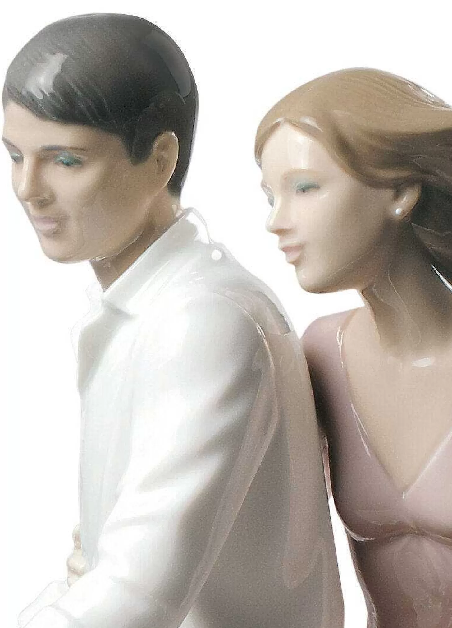 Lladró Riding With You Couple Figurine^ Love