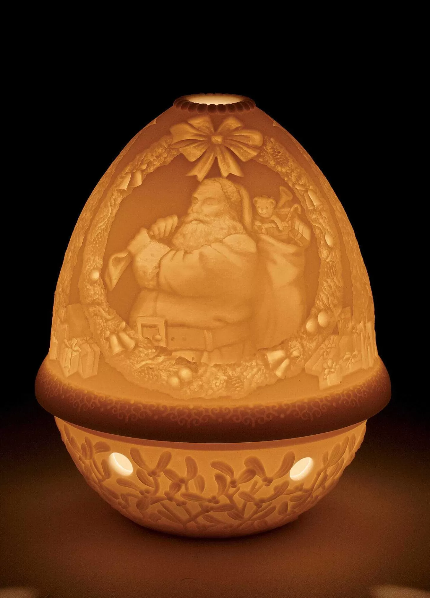 Lladró Santa Claus Lithophane^ Lithophanes