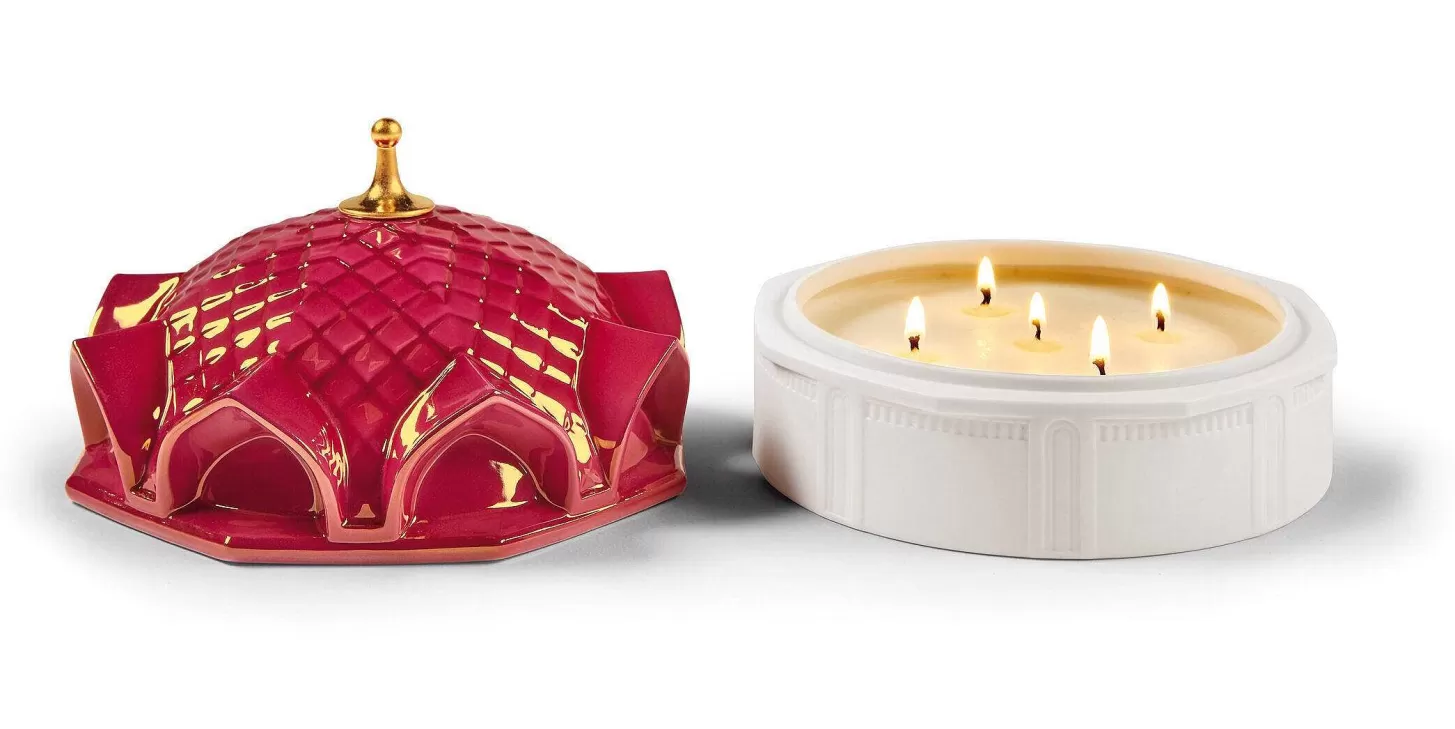 Lladró Scheherazade'S Quarters Candle 1001 Lights (Peony). Night Approaches Scent^ Light & Scent