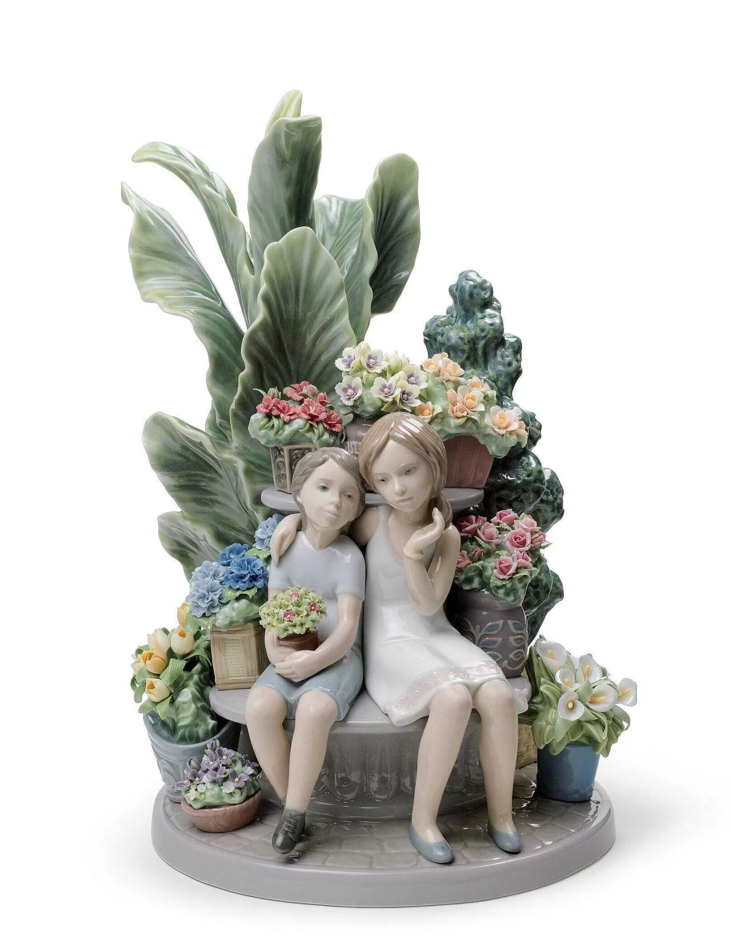 Lladró Secrets In The Park Children Figurine. Limited Edition^ Children