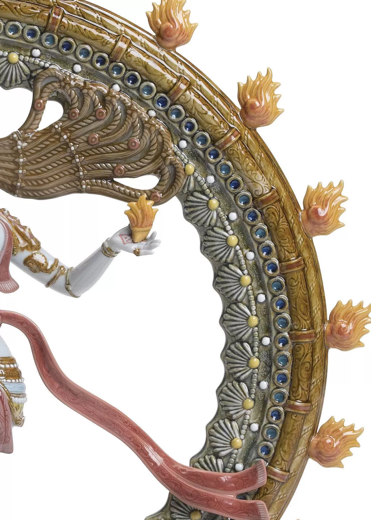 Lladró Shiva Nataraja Sculpture. Limited Edition^ Hinduism