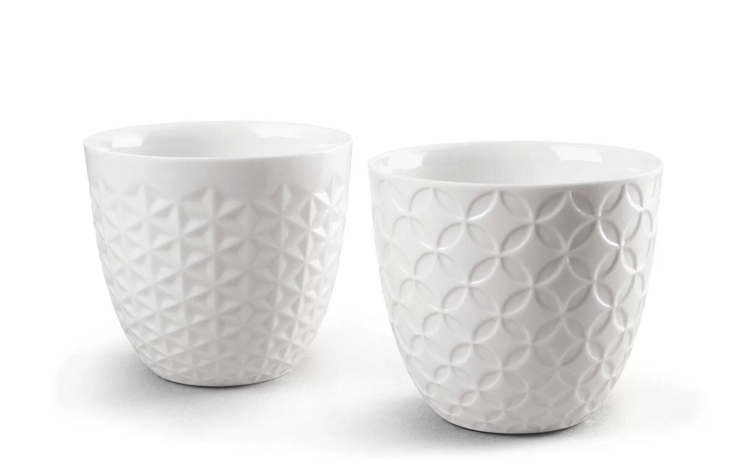 Lladró Shochu Rock Tumblers Sake Cups. Set Of 2^ Gifts