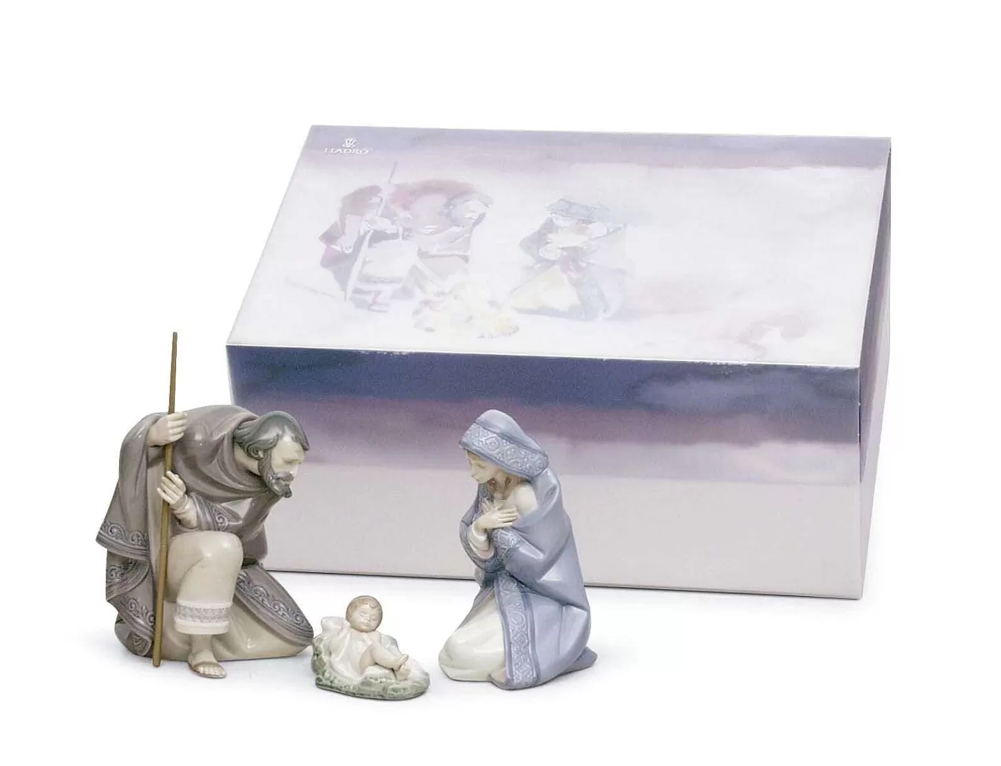 Lladró Silent Night Nativity Set^ Christianity