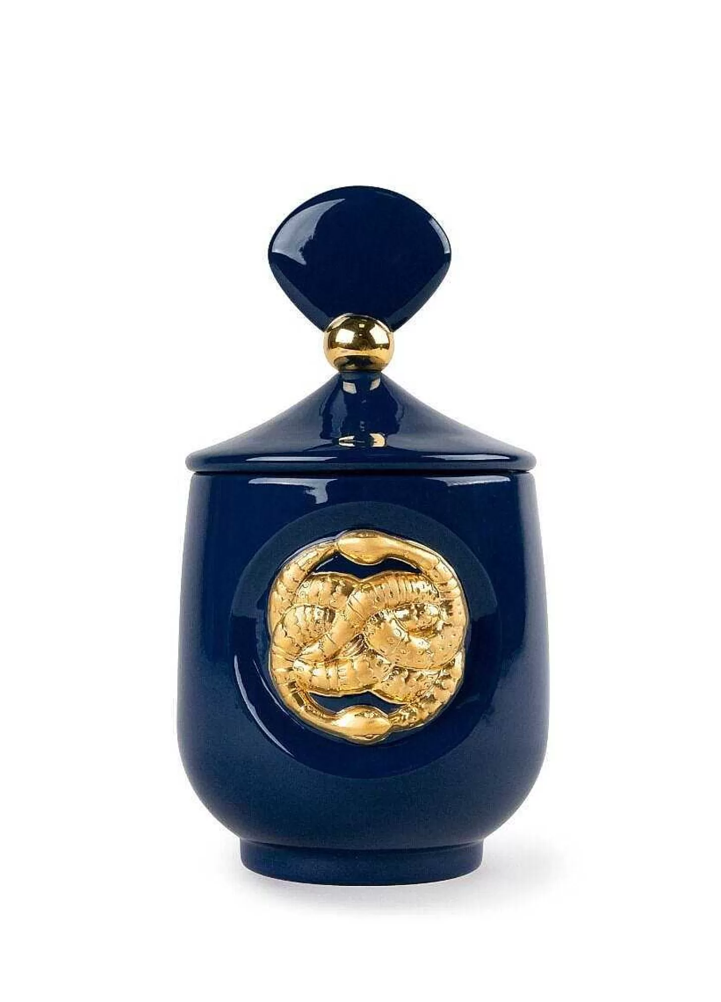 Lladró Snake Candle Luxurious Animals. A Secret Orient Scent^ Light & Scent