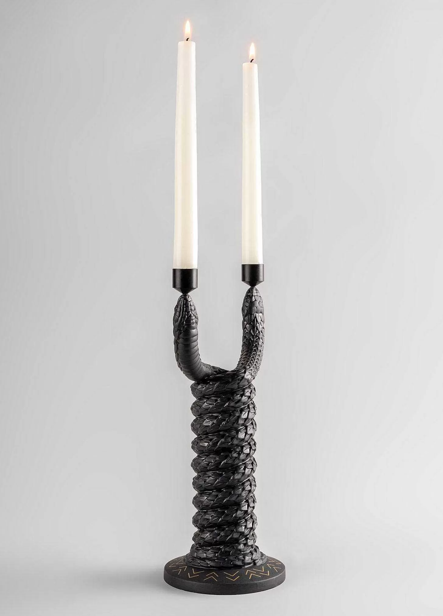 Lladró Snakes Candleholder^ Design