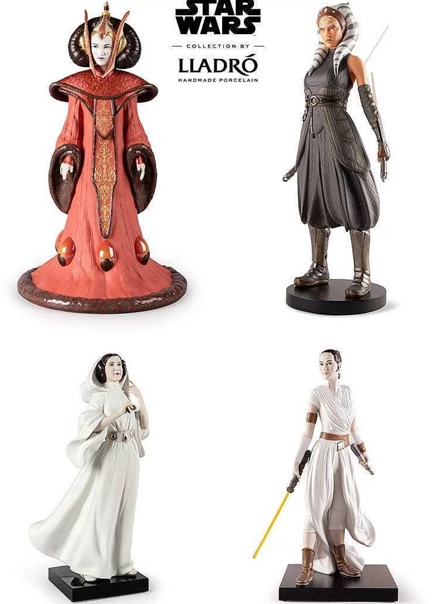 Lladró Star Wars Heroines Full Set^ Star Wars
