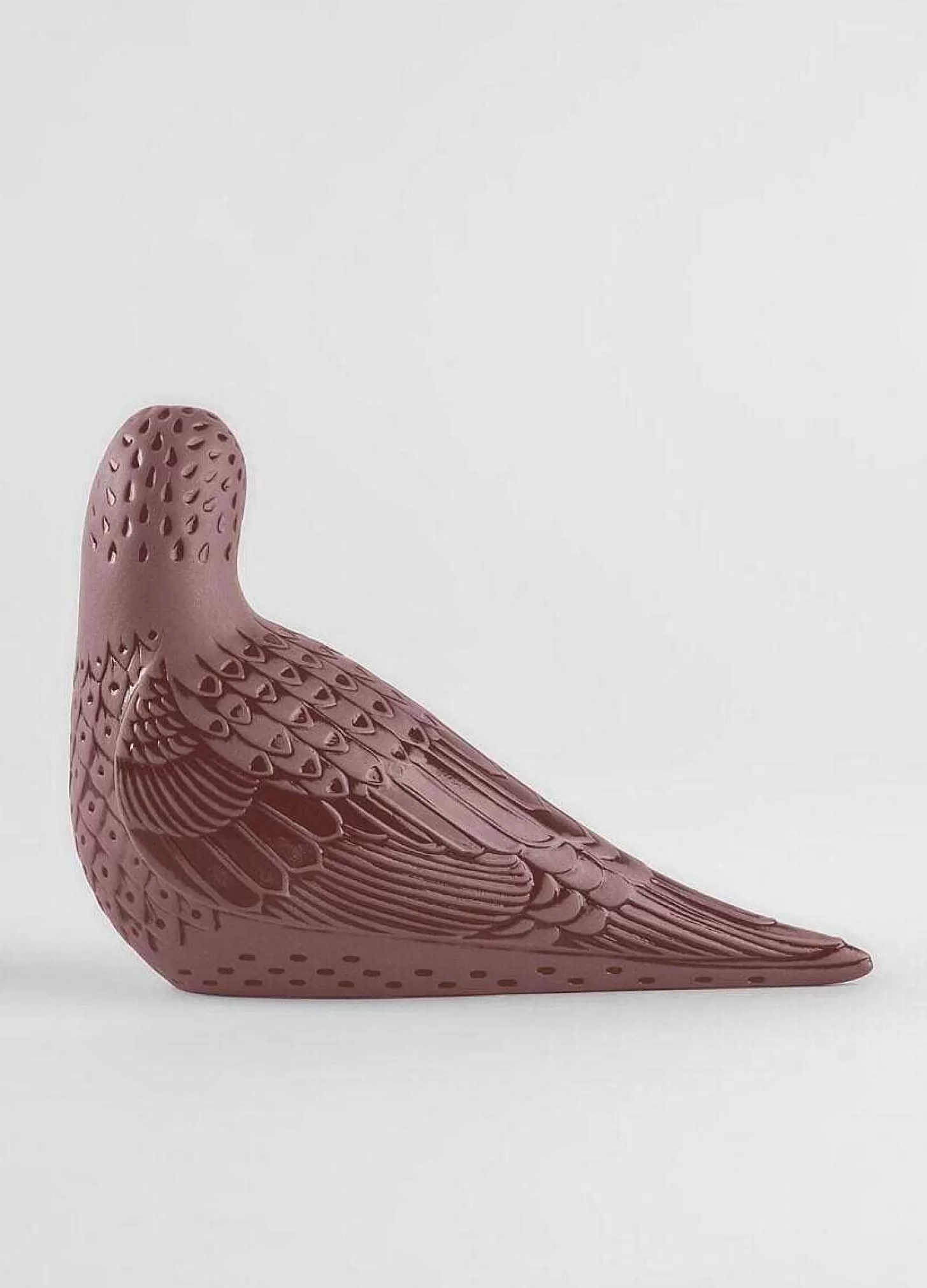 Lladró Starling Ii Figurine. Purple^ Design