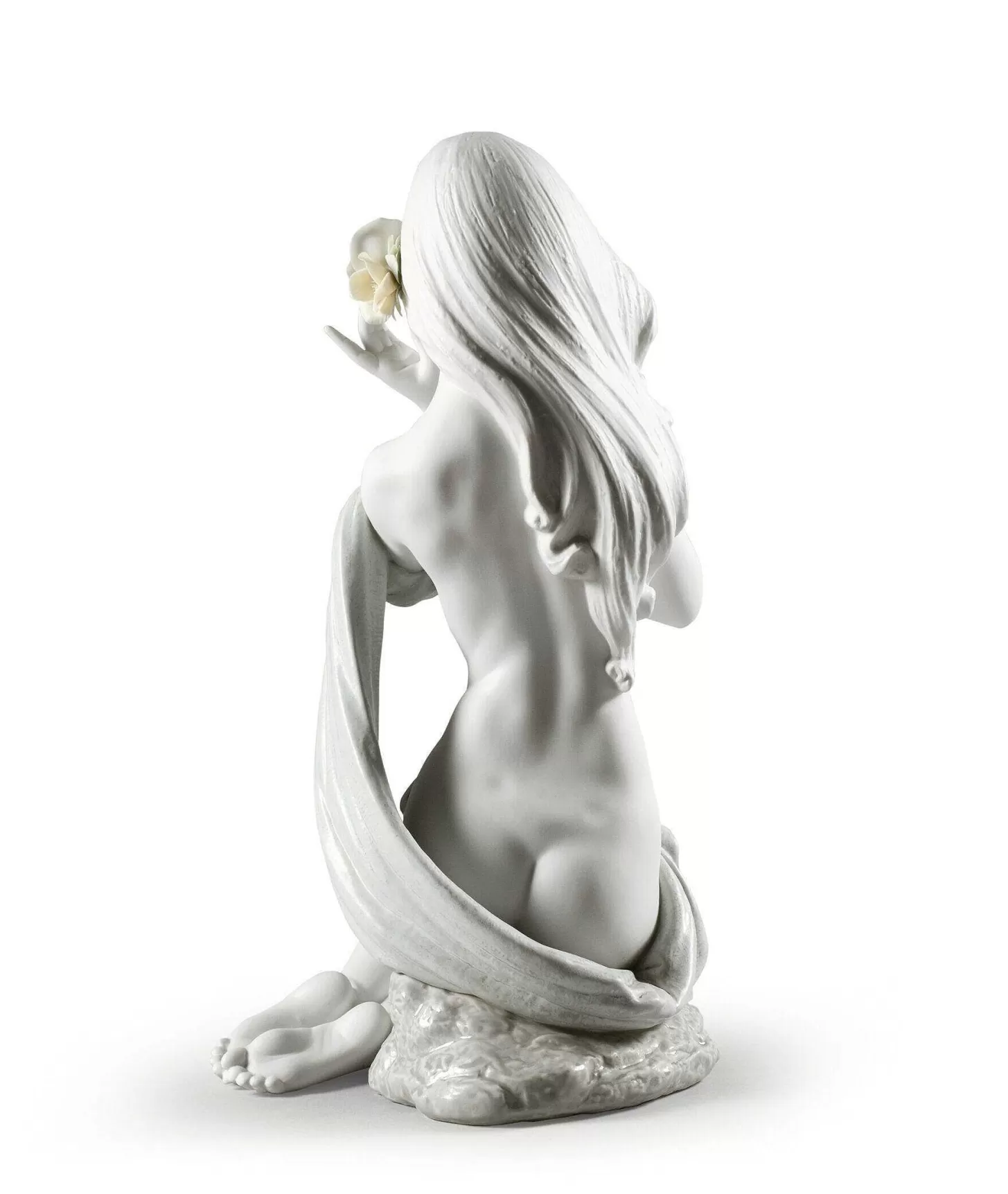 Lladró Subtle Moonlight Woman Figurine. White. Limited Edition^ Heritage