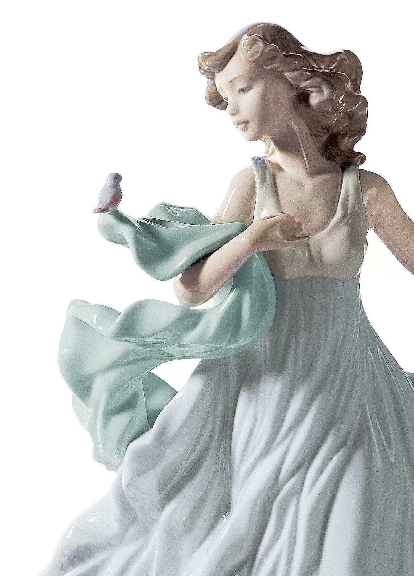 Lladró Summer Serenade Woman Figurine^ Heritage