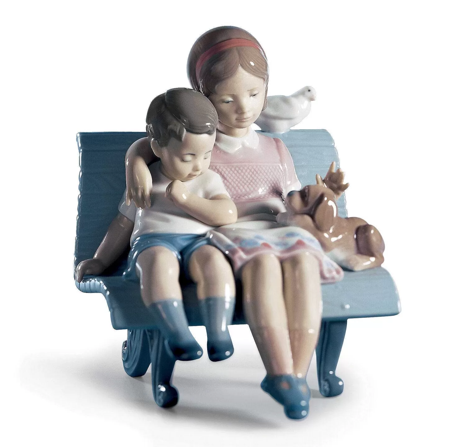 Lladró Surrounded By Love Children Figurine^ Heritage