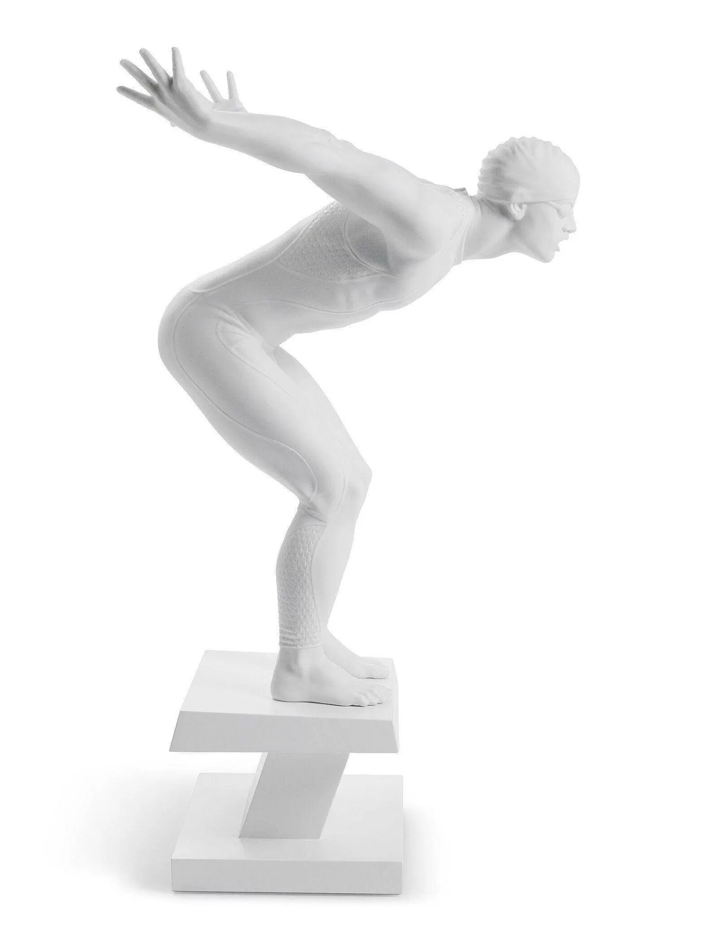 Lladró Swimmer Man Figurine^ Sports