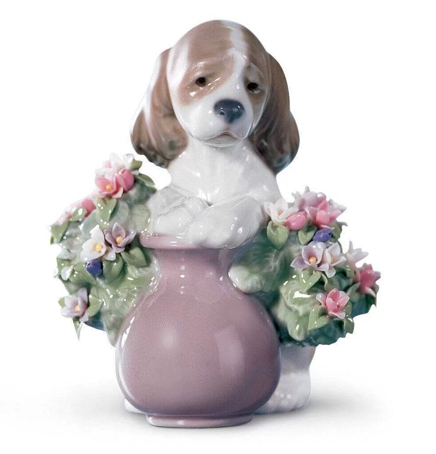 Lladró Take Me Home Dog Figurine^ Gifts