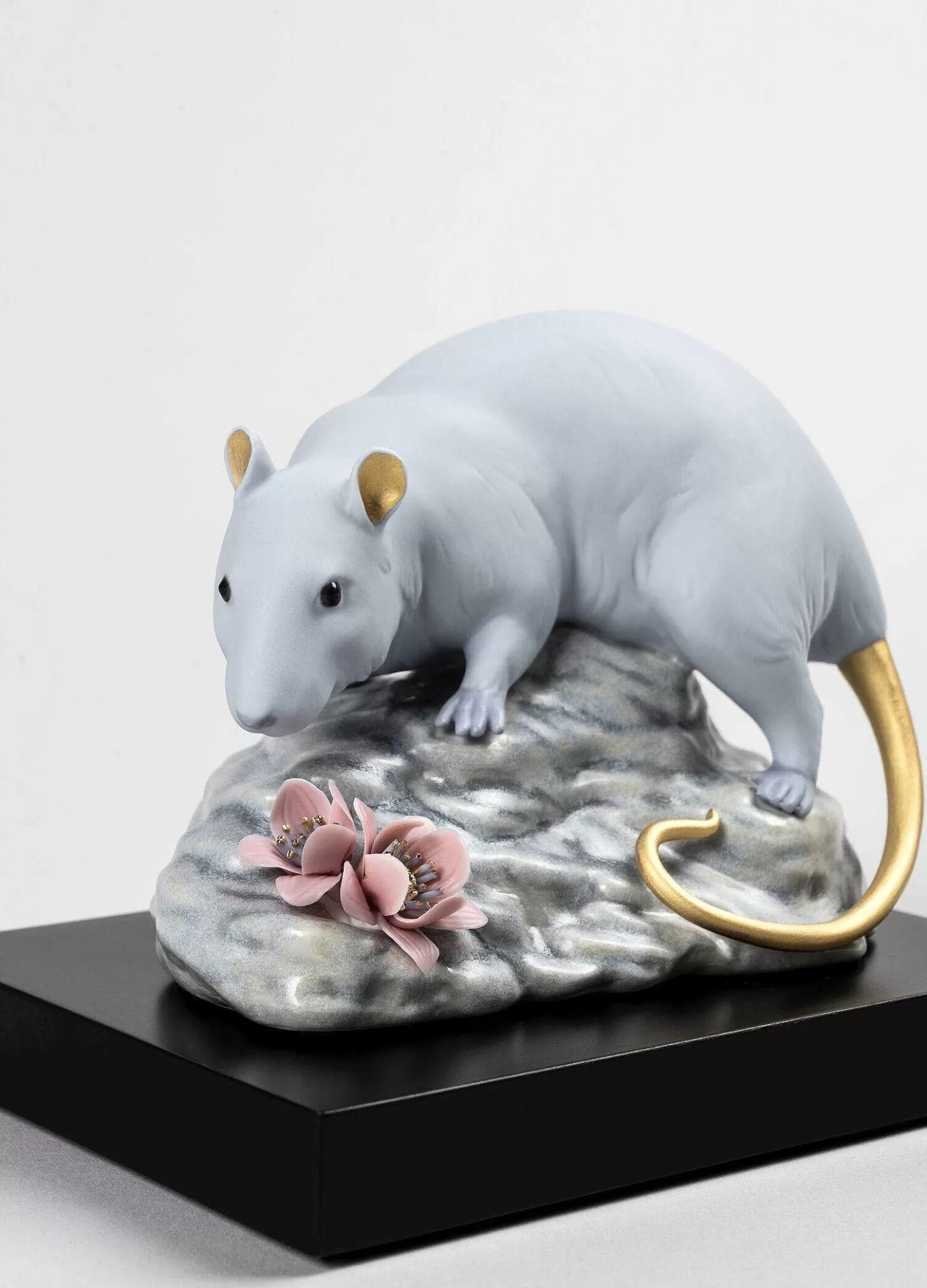 Lladró The Rat Figurine. Limited Edition^ Animals
