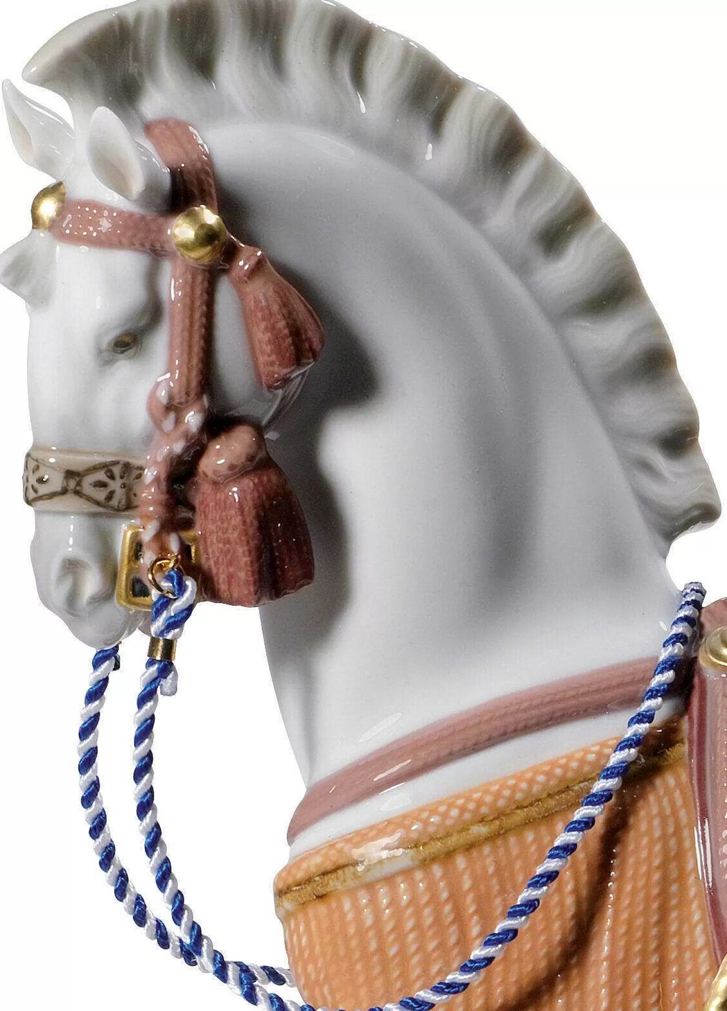 Lladró The White Horse Of Hope Sculpture. Limited Edition^ Animals