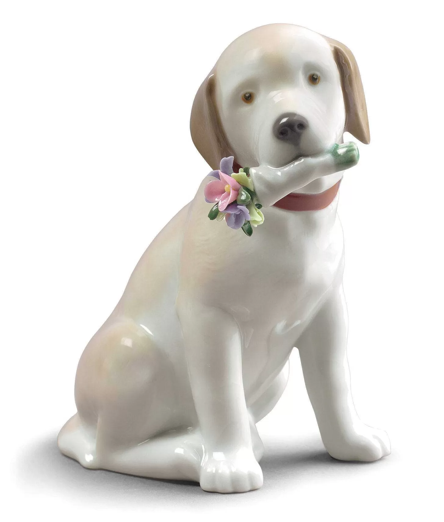 Lladró This Bouquet Is For You Dog Figurine^ Gifts