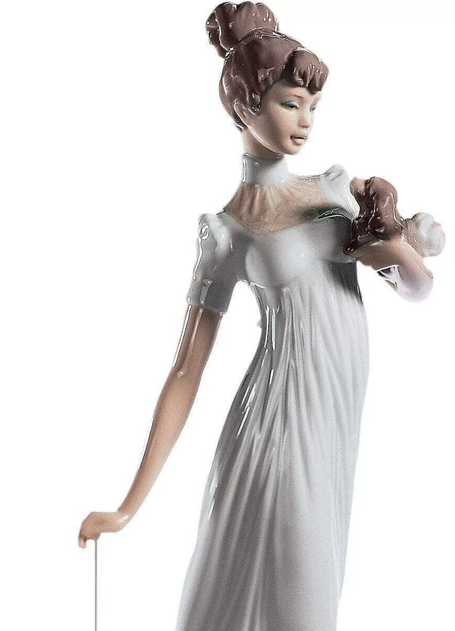 Lladró Traveling Companions Woman Figurine^ Heritage