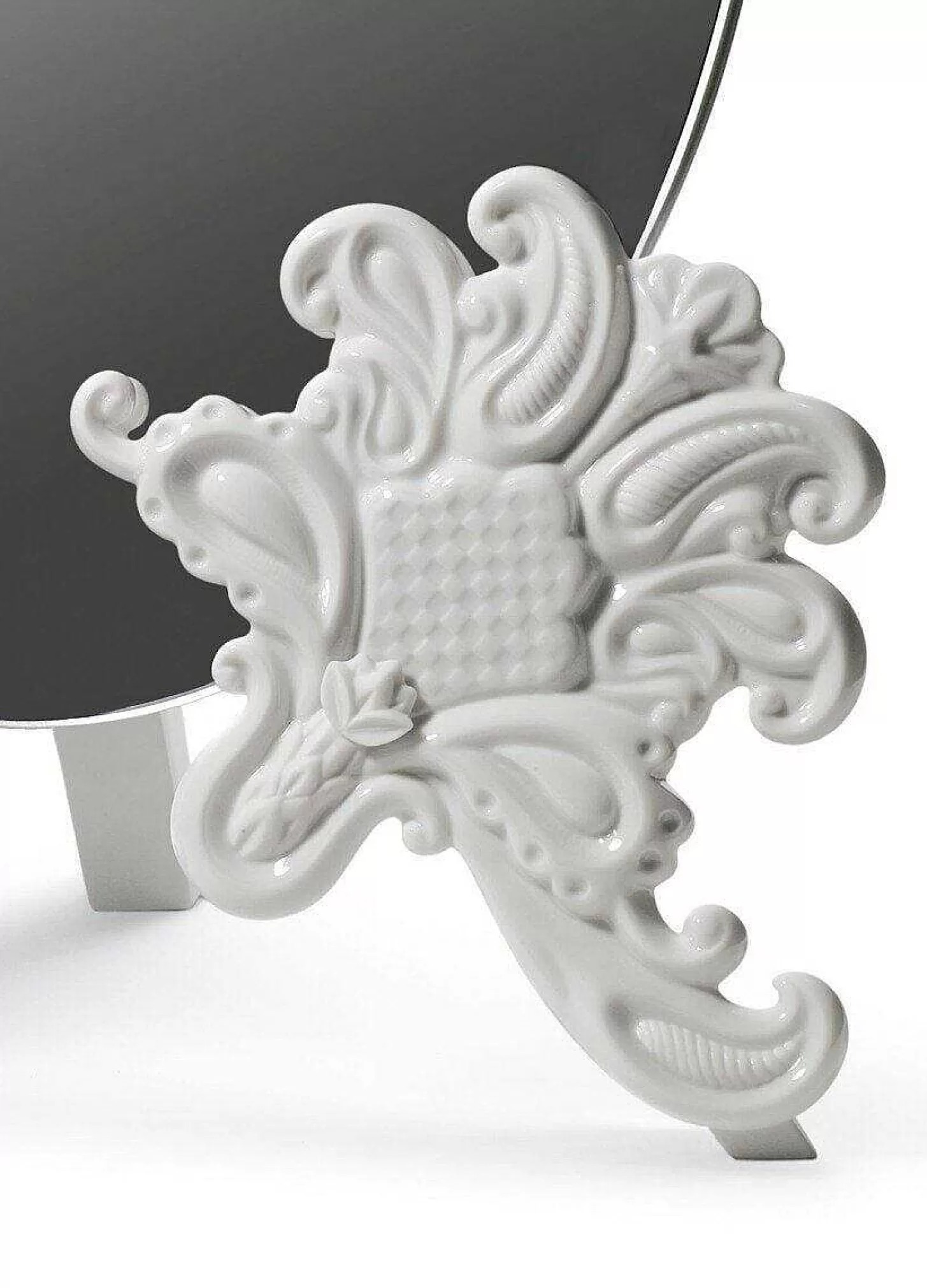 Lladró Vanity Mirror. White^ Mirrors