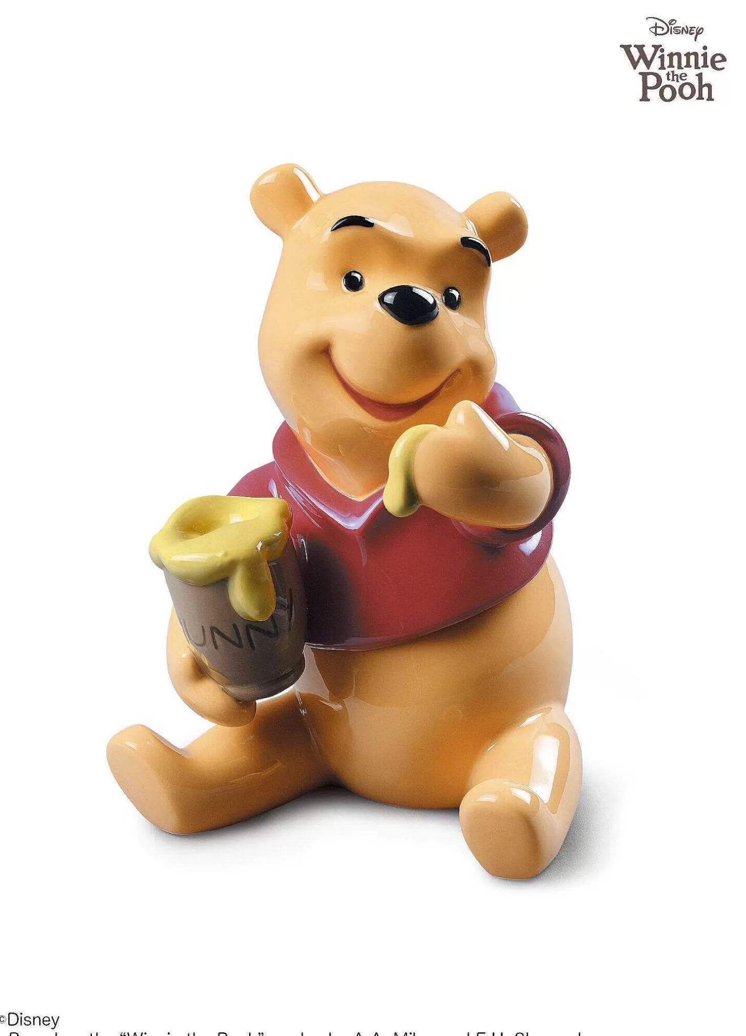 Lladró Winnie The Pooh Figurine^ Licenses